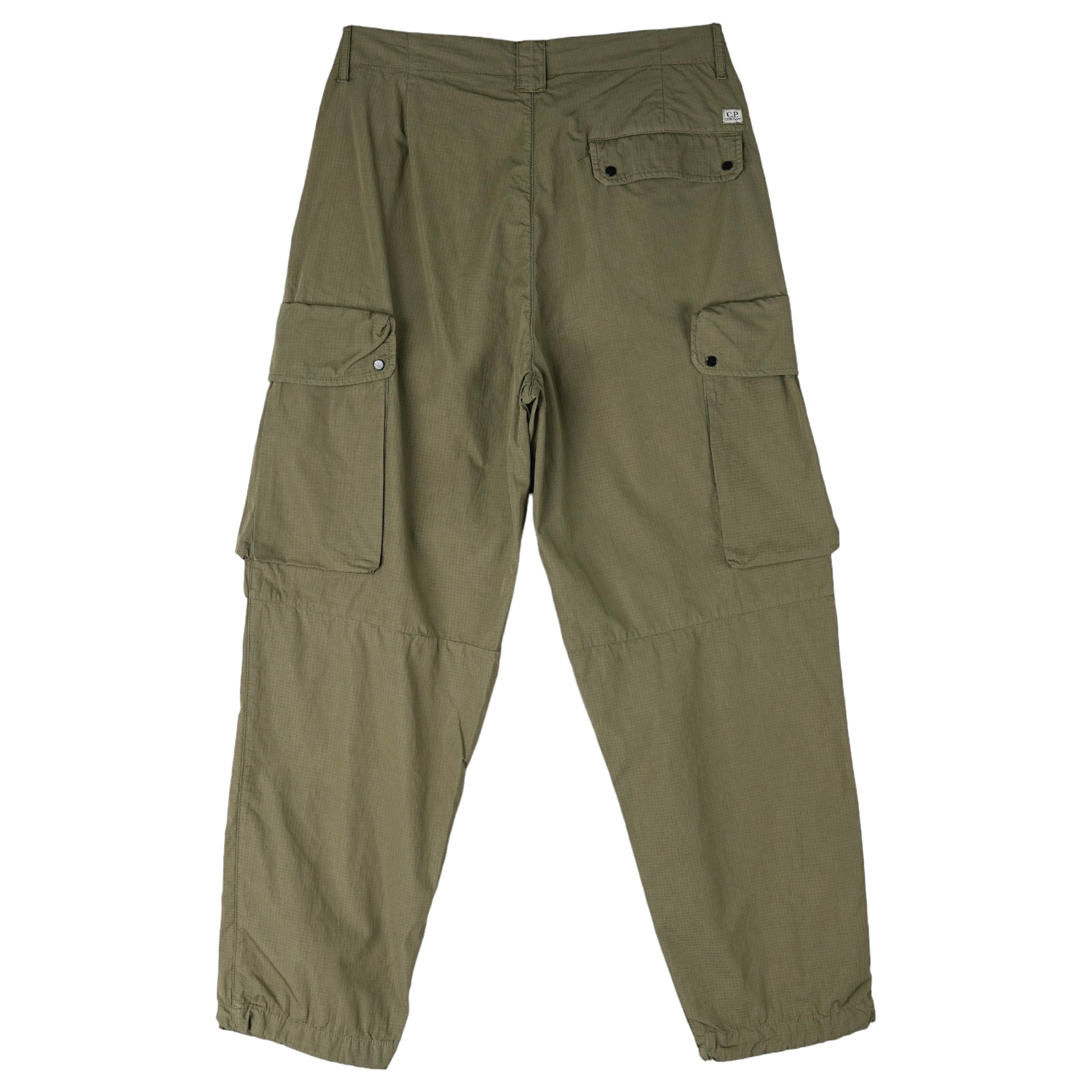 RIP STOP LOOSE CARGO PANTS / 627:AGAVE GREEN