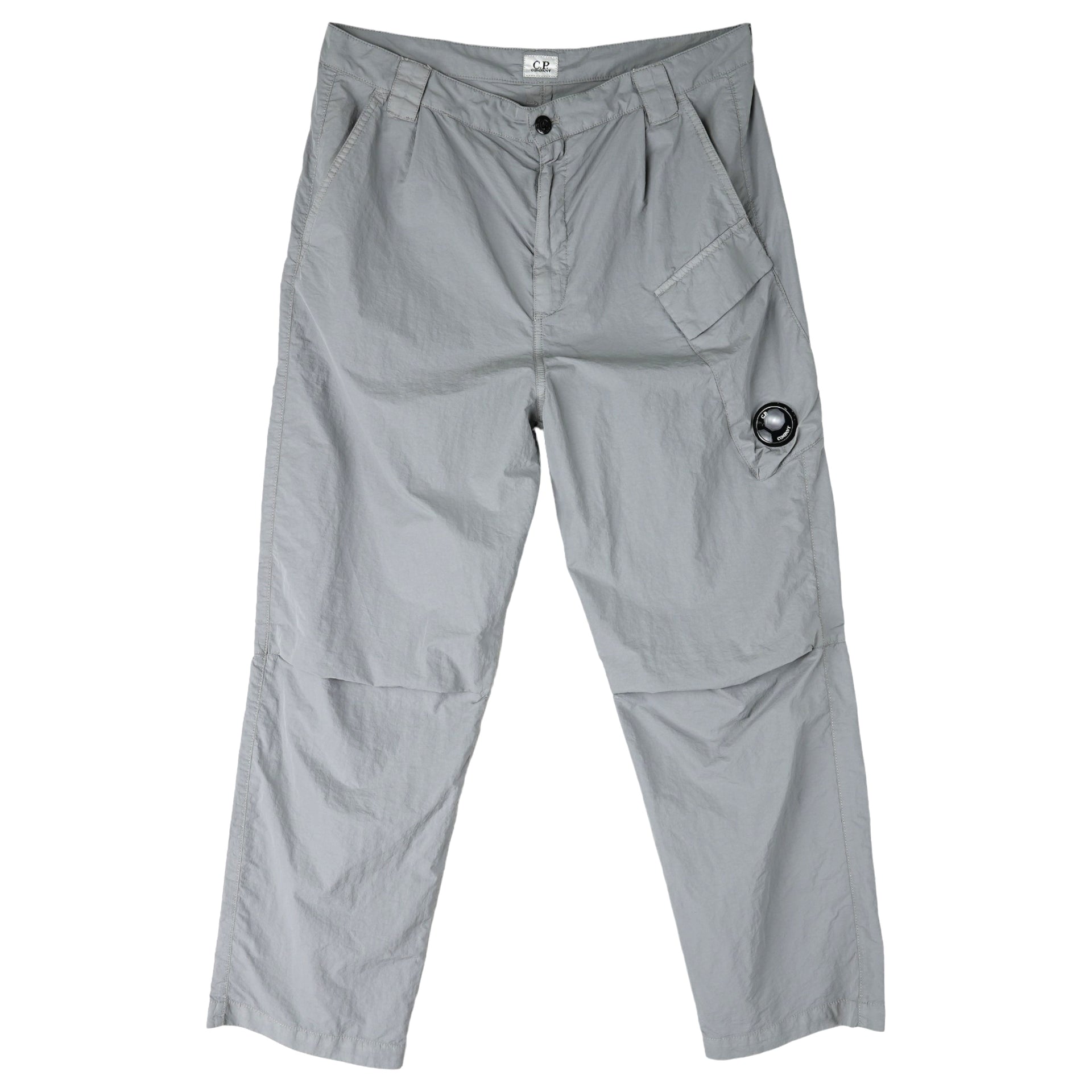RIP STOP LOOSE CARGO PANTS / 913:DRIZZLE GREY
