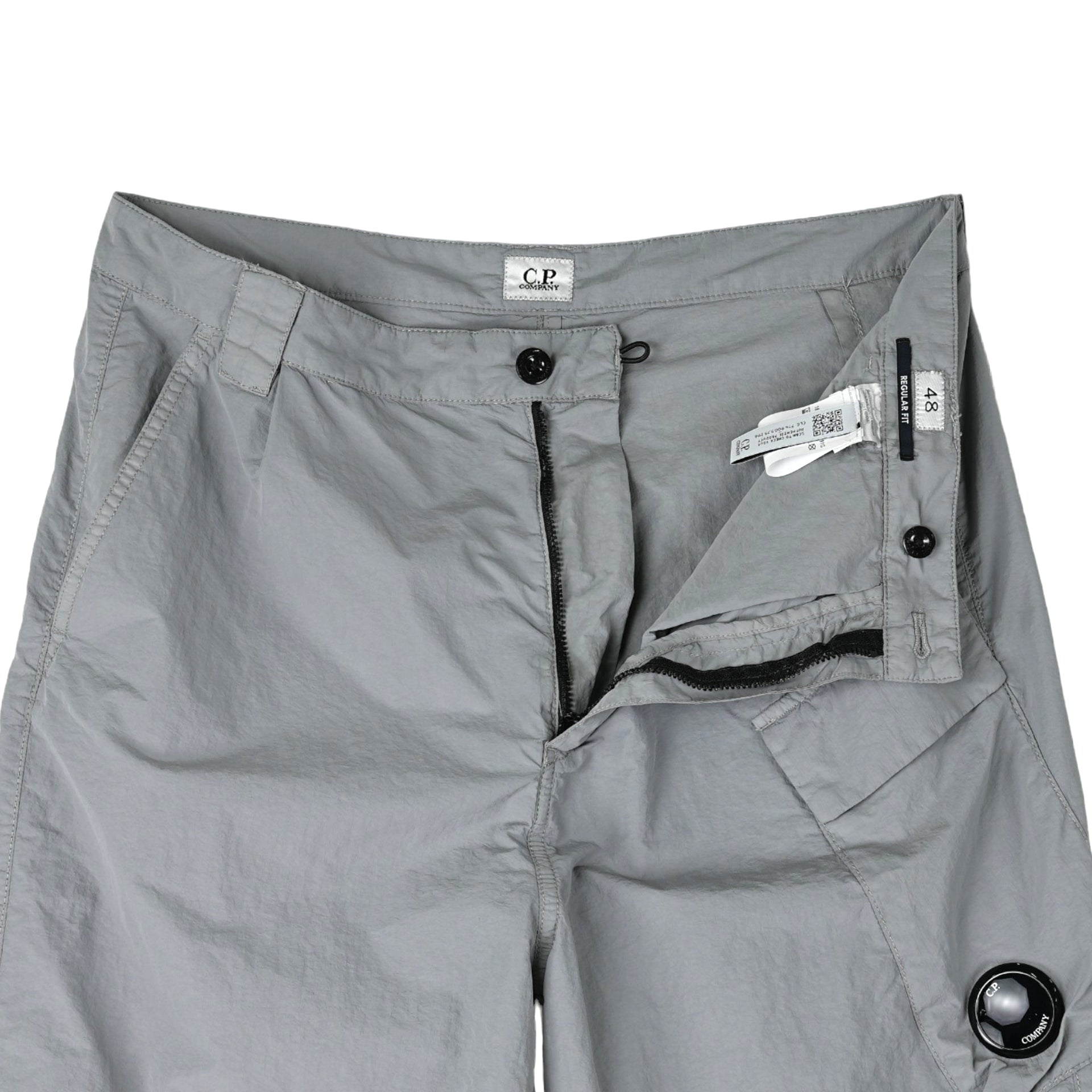 RIP STOP LOOSE CARGO PANTS / 913:DRIZZLE GREY