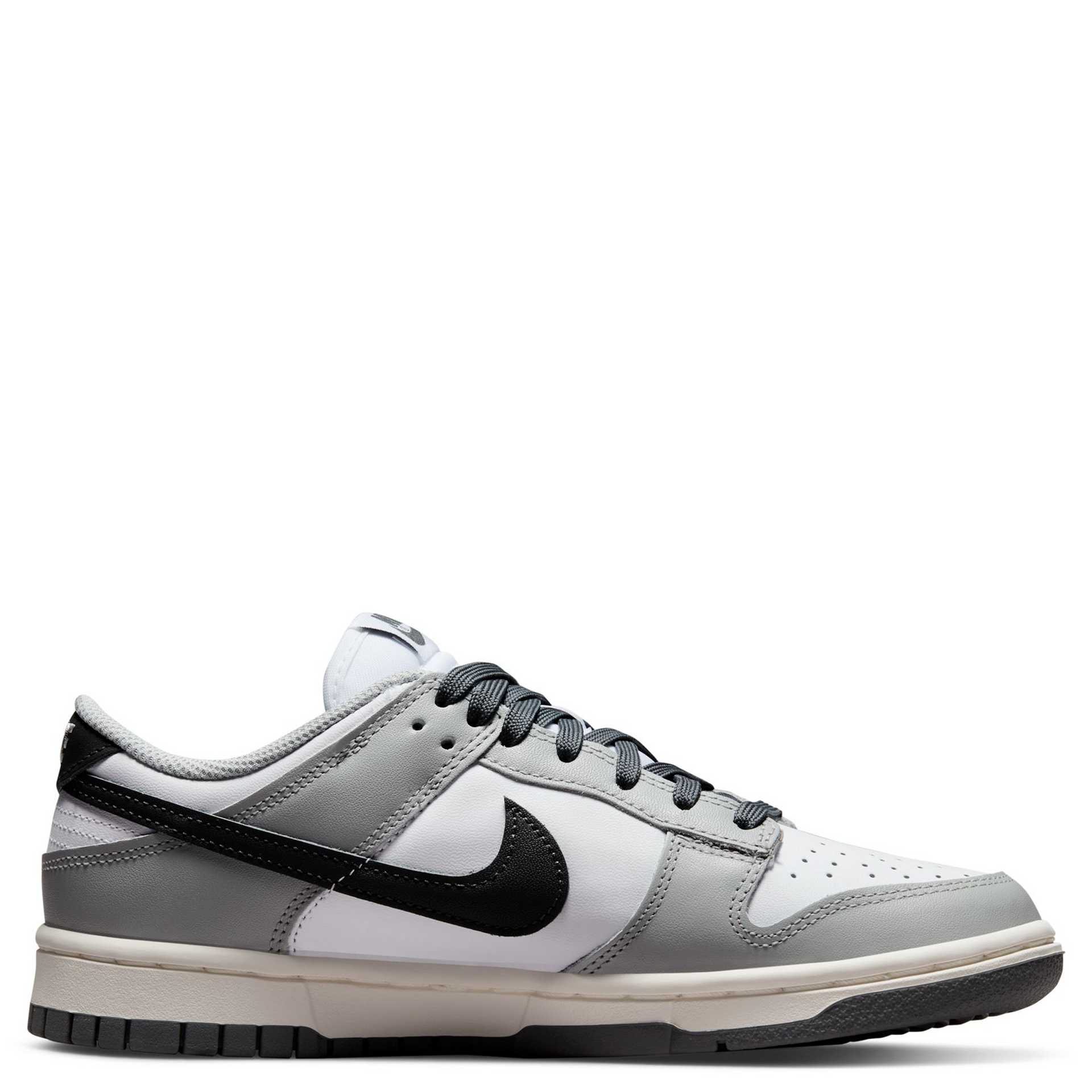 W DUNK LOW / 117:WHITE/IRON GREY-LT SMOKE GREY