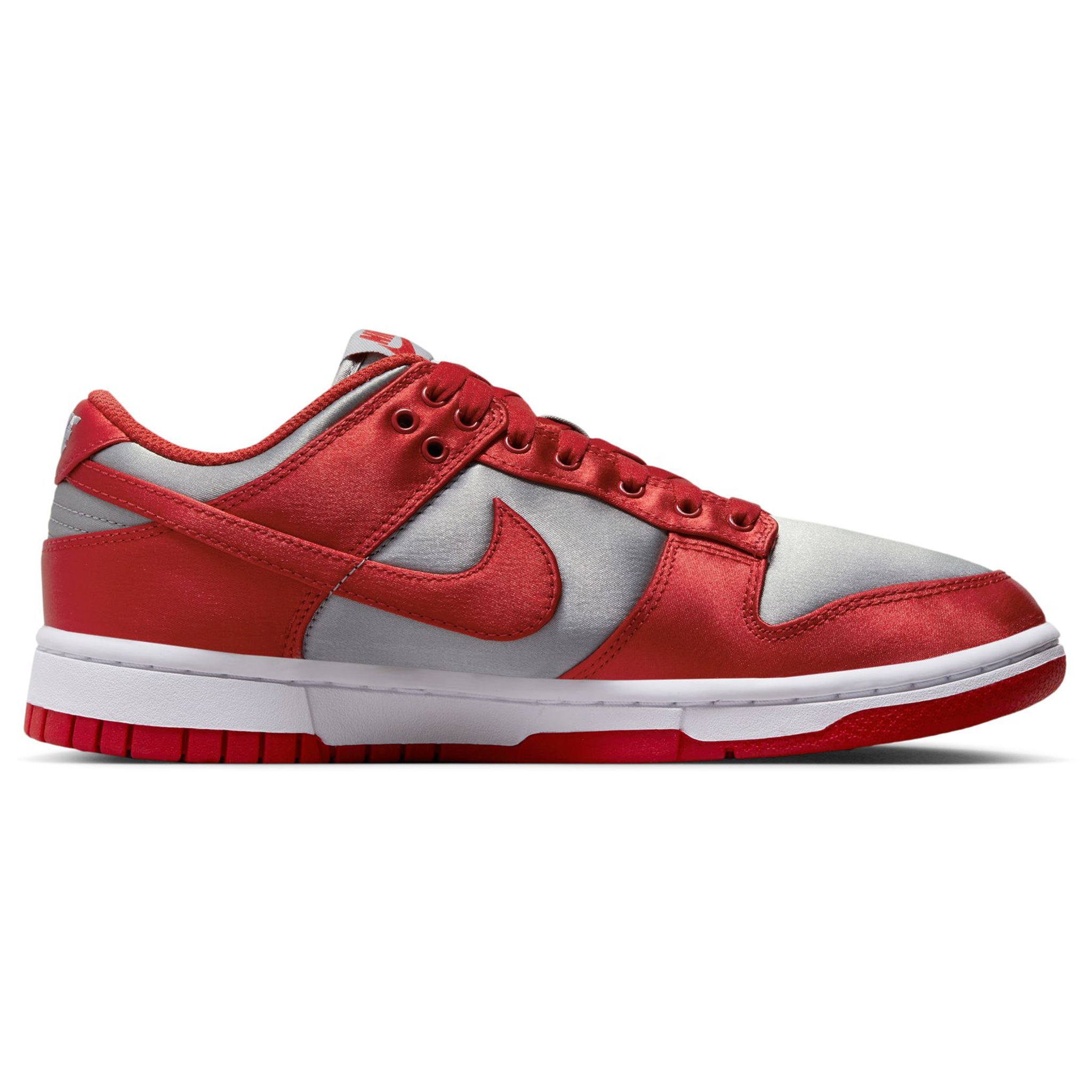 W DUNK LOW ESS / 001:MEDIUM GREY/VARSITY RED-WHITE | 198201111959