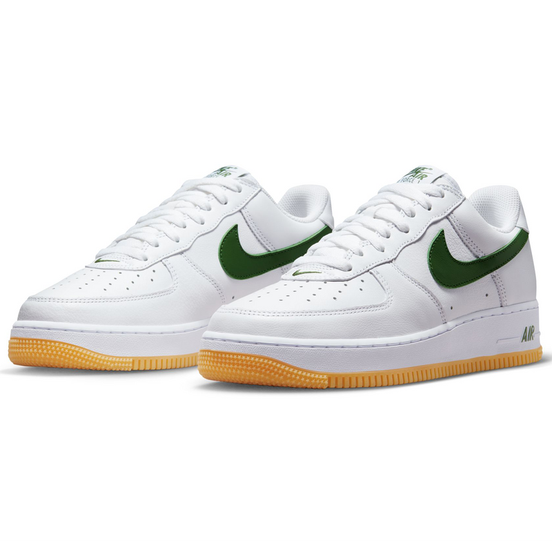 AIR FORCE 1 LOW RETRO QS / 101:WHITE/FOREST GREEN-GUM YELLOW ...