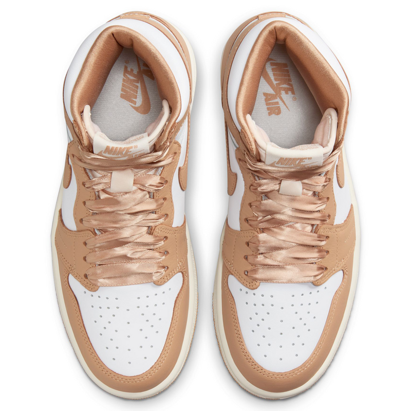 WMNS AIR JORDAN 1 RETRO HI OG / 201:PRALINE/WHITE-SAIL