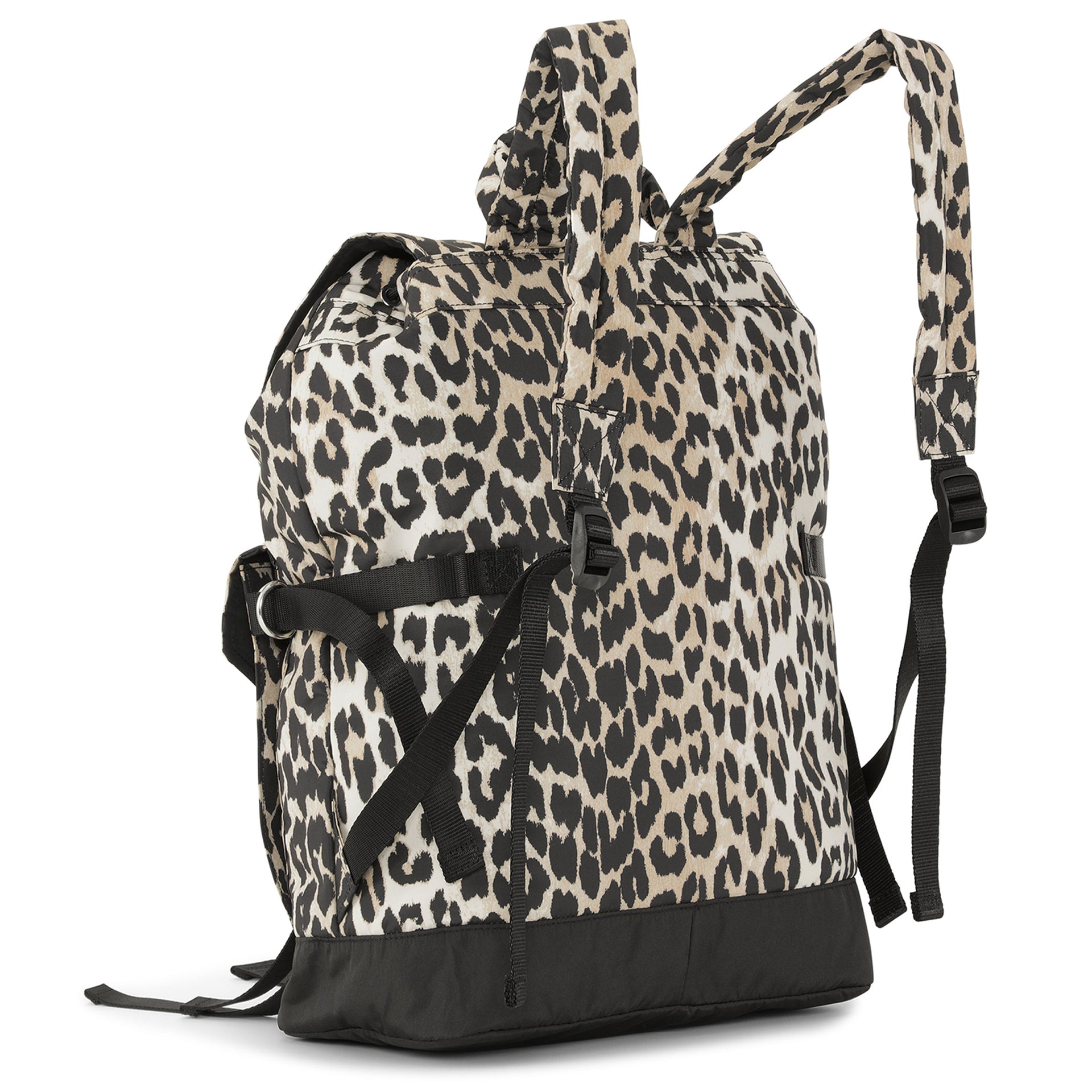 RECYCLED TECH BACKPACK PRINT / 943:LEOPARD