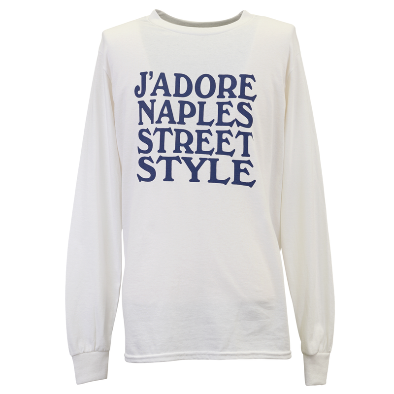 Mサイズ THE J L/S T-SHIRT WHITE