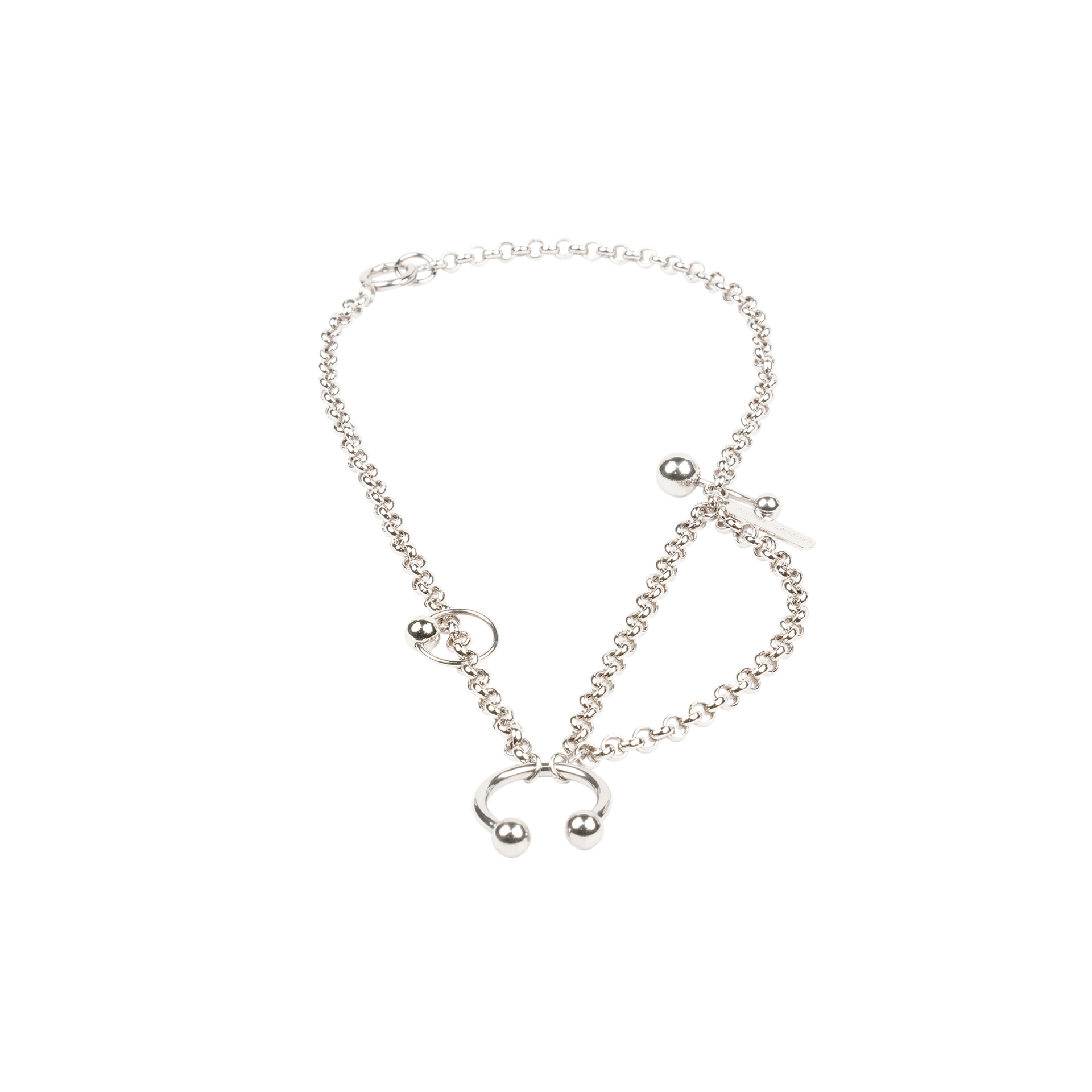 VIVIENNE NECKLACE / PALLADIUM