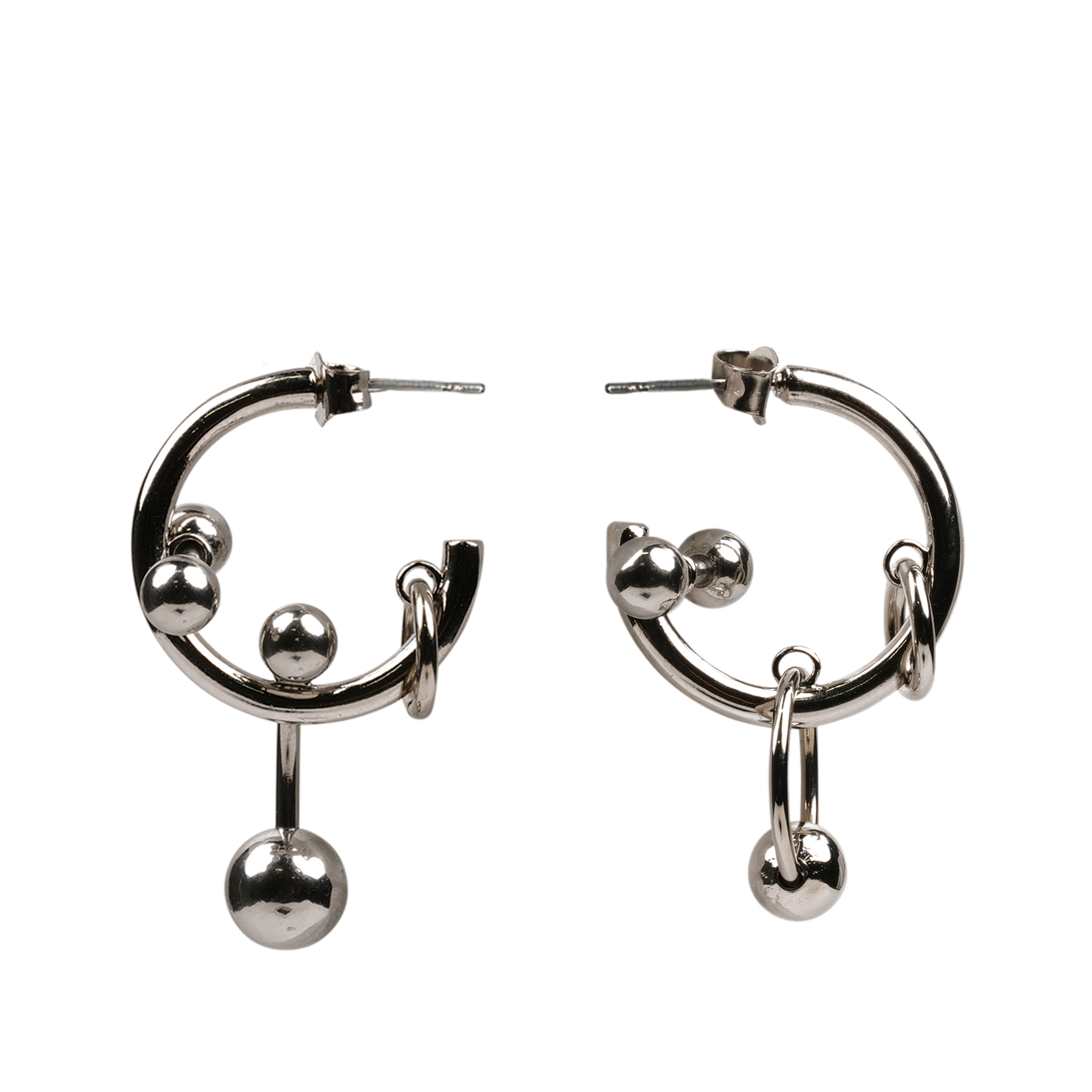 VIVIENNE EARRINGS / PALLADIUM