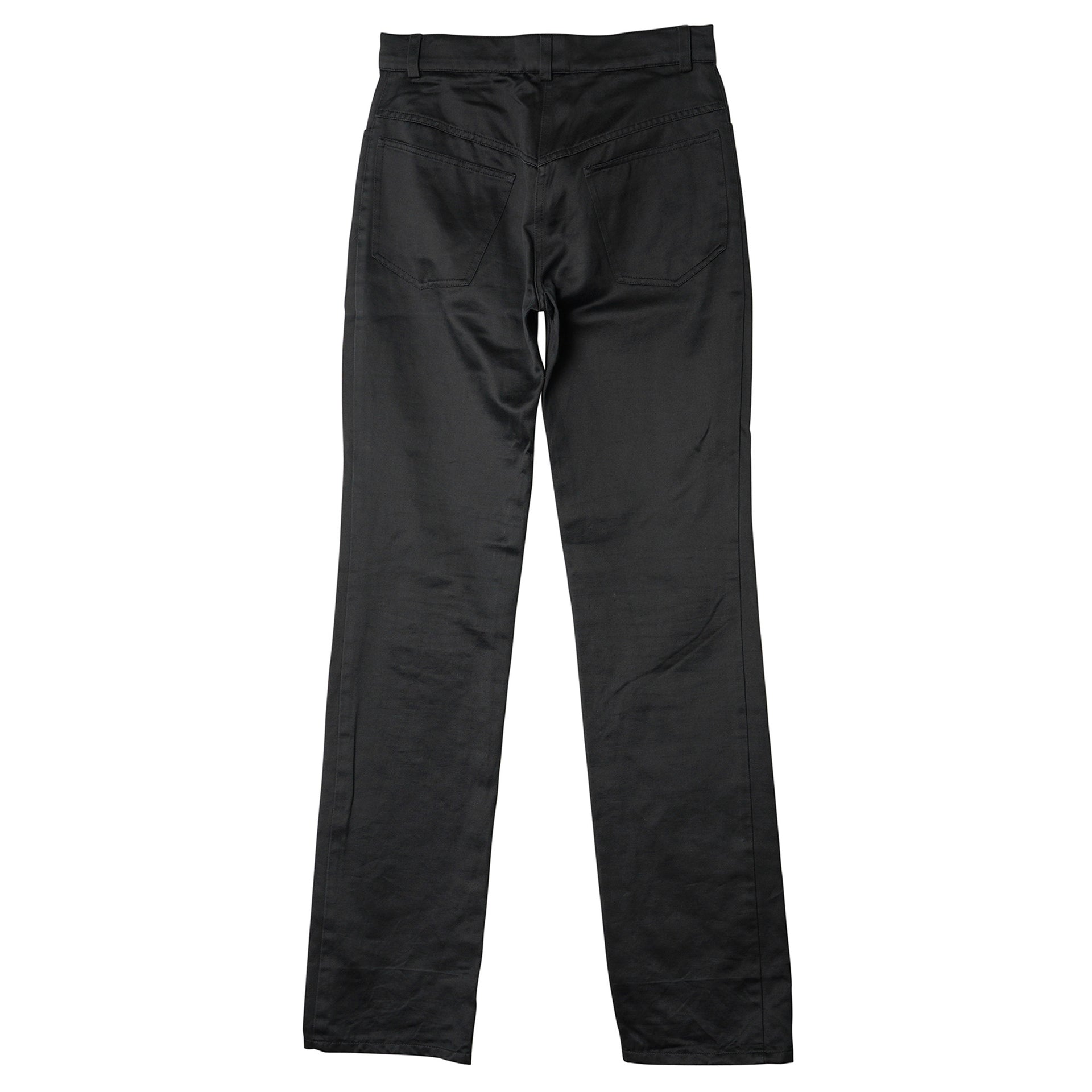 5 BUTTON PANTS / BLACK