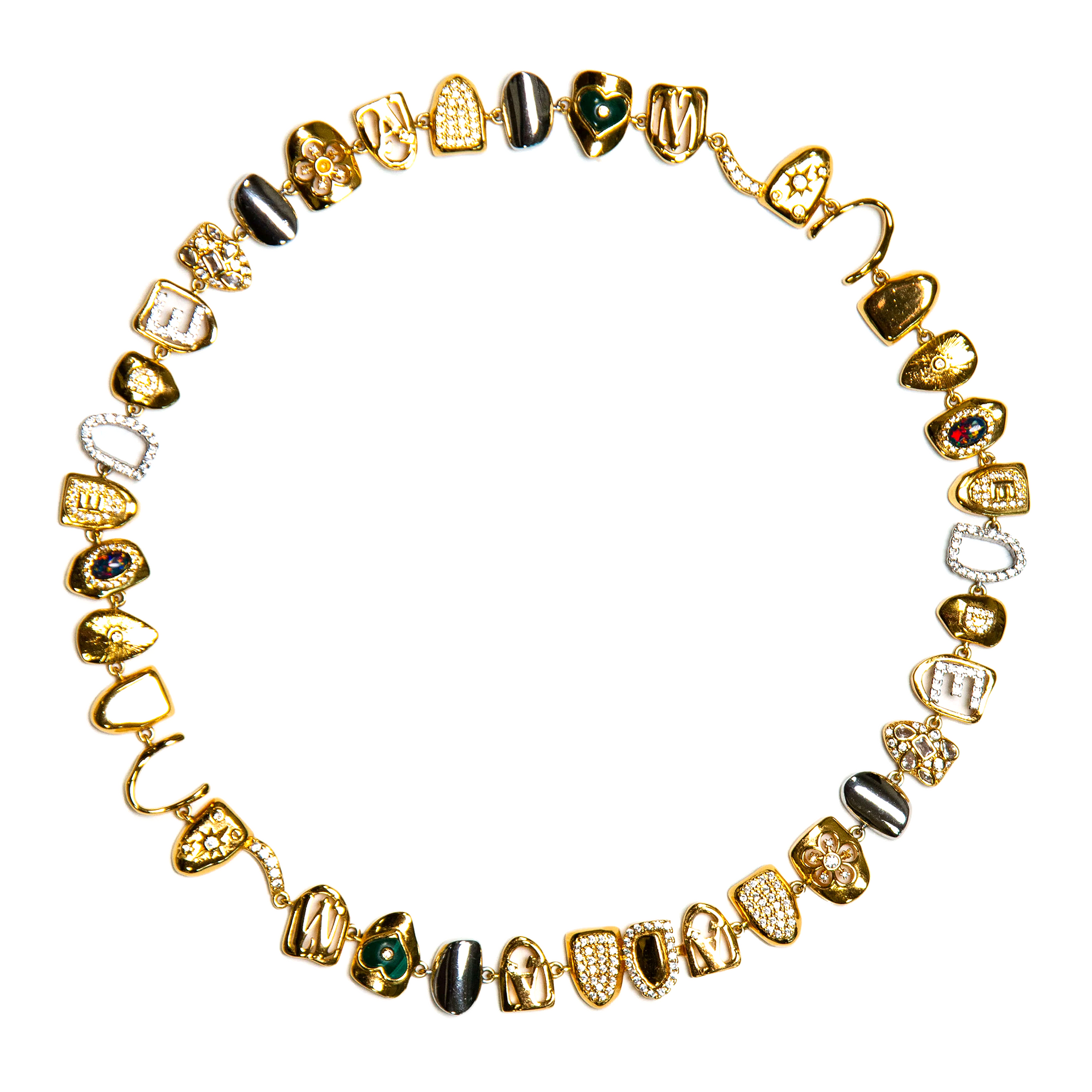 ERIN TAYLOR FULL NECKLACE / GOLD