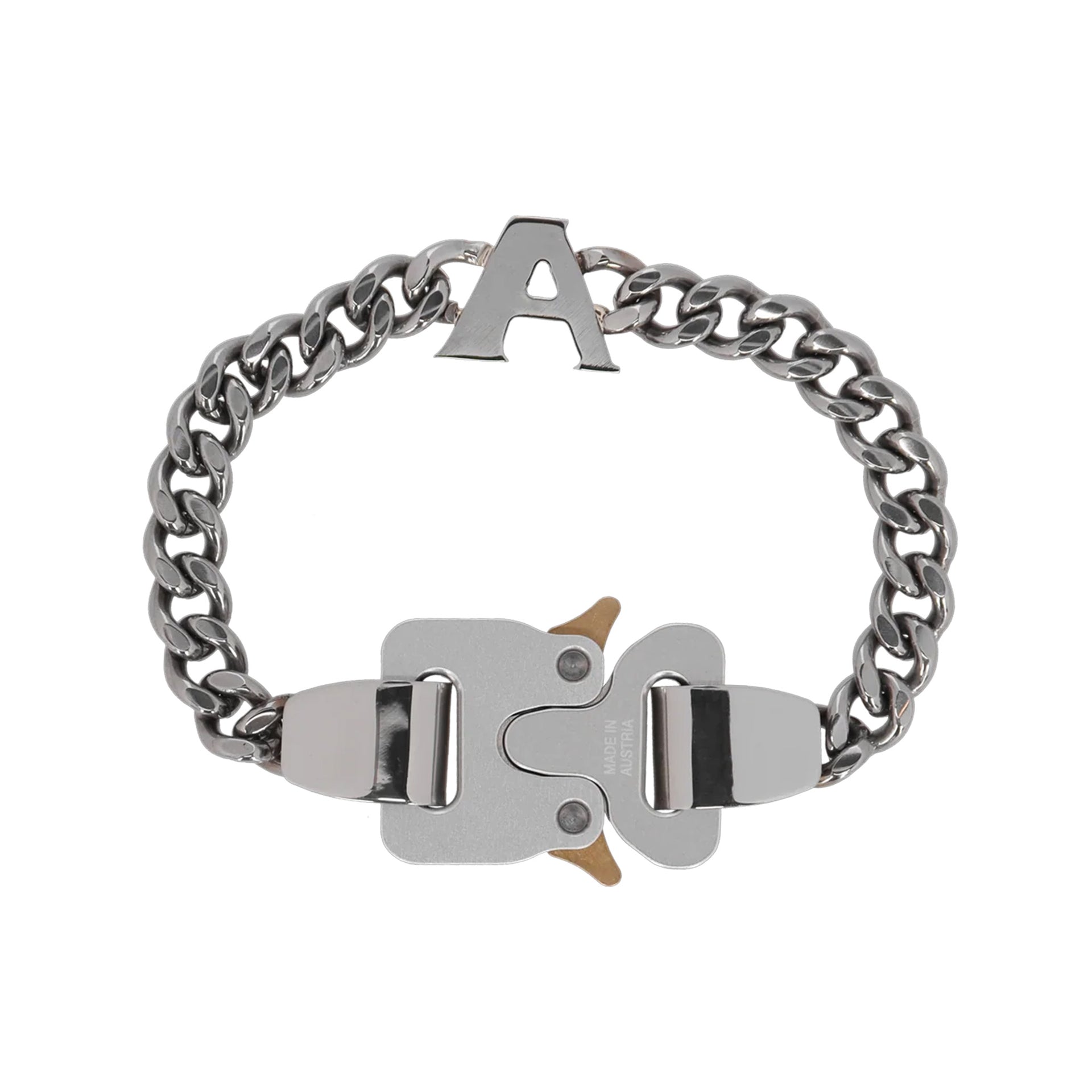 BUCKLE BRACELET WITH CHARM / GRY0002:SILVER