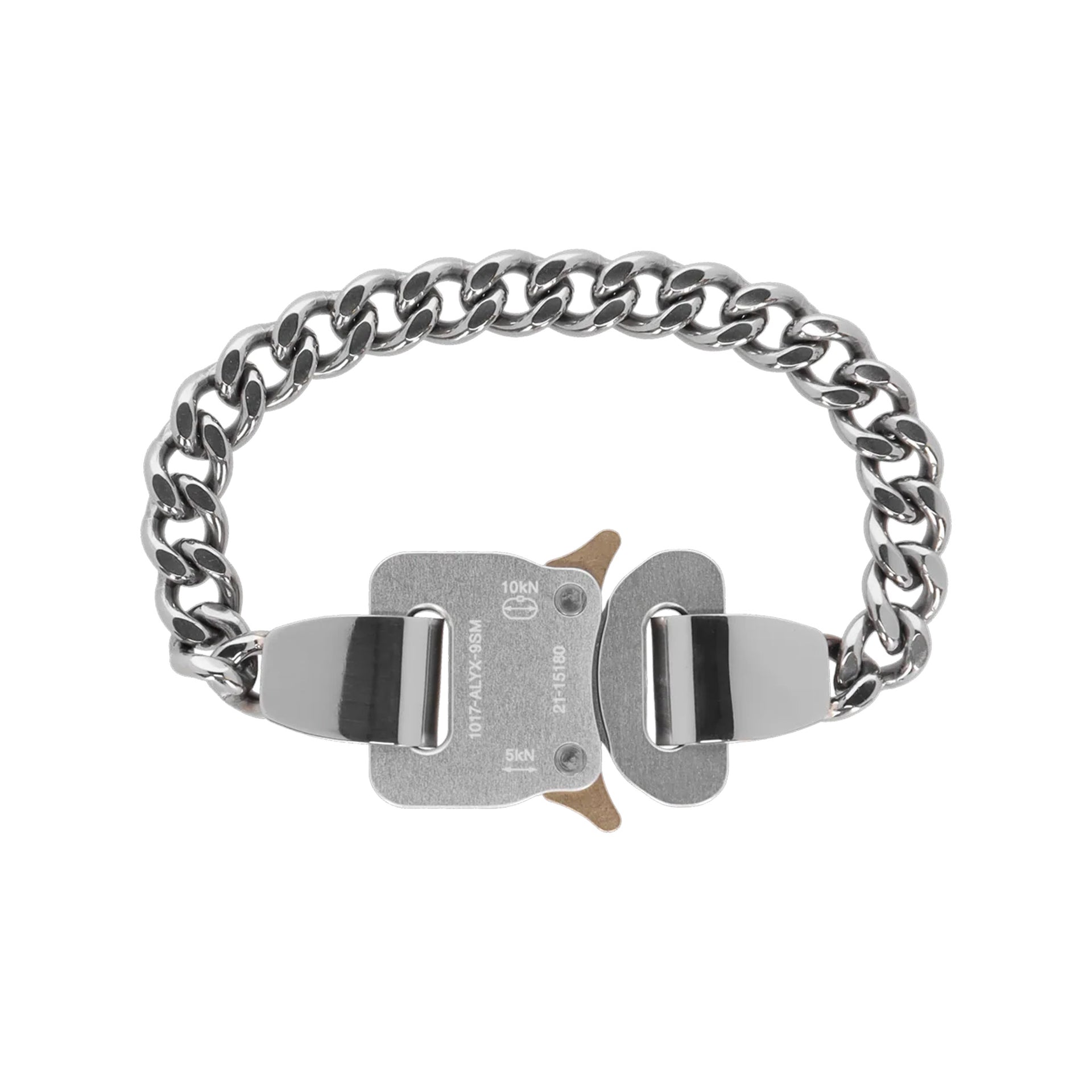 METAL BUCKLE BRACELET / GRY0002:SILVER