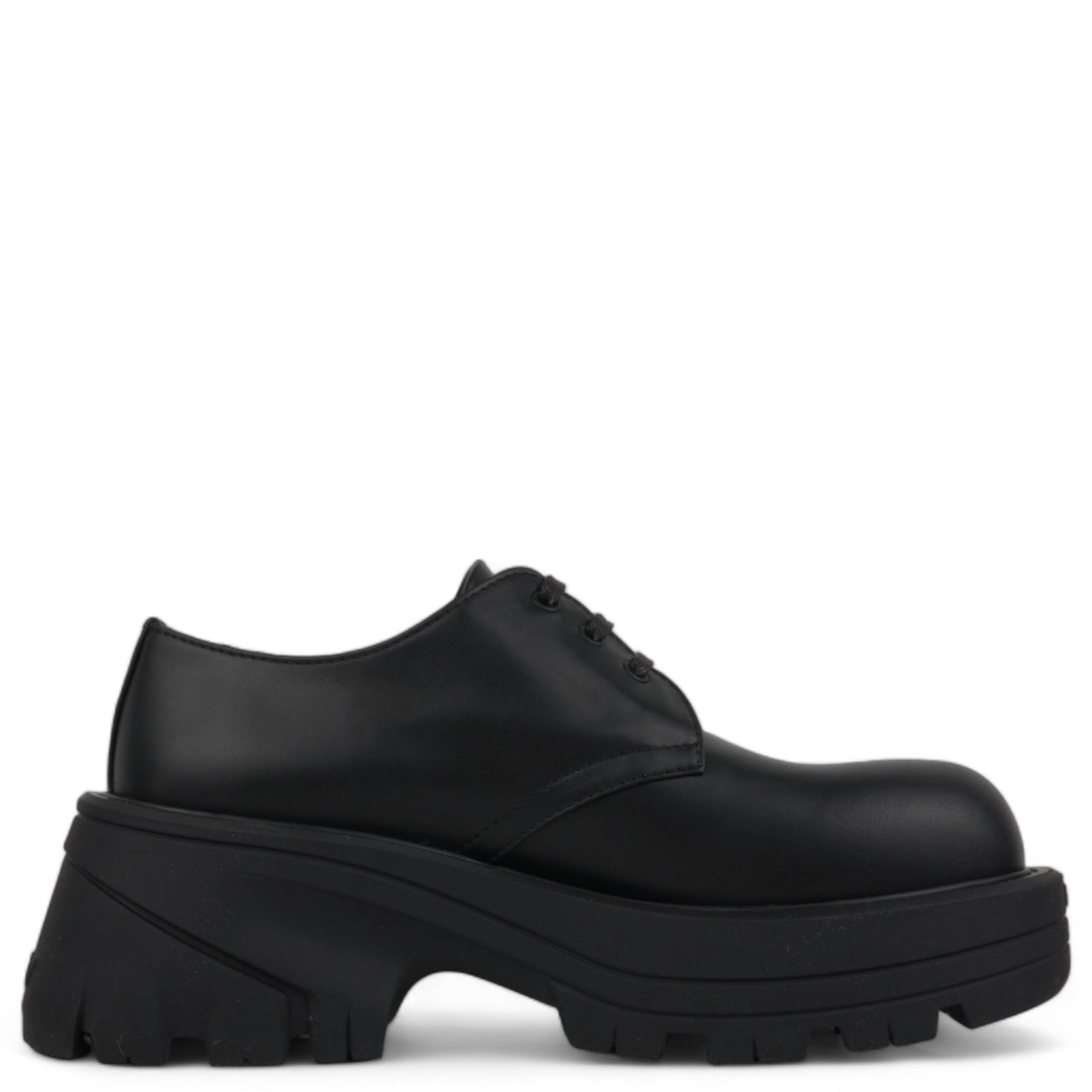 DERBY SHOES / BLK0001:BLACK