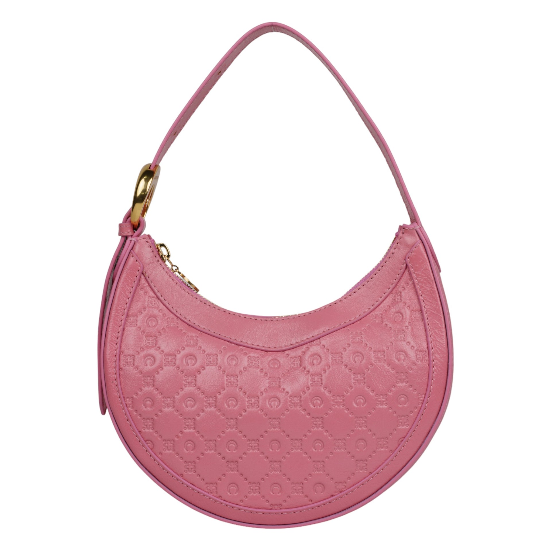 EMBOSSED LEATHER ECLIPS MINI / PK30:PINK