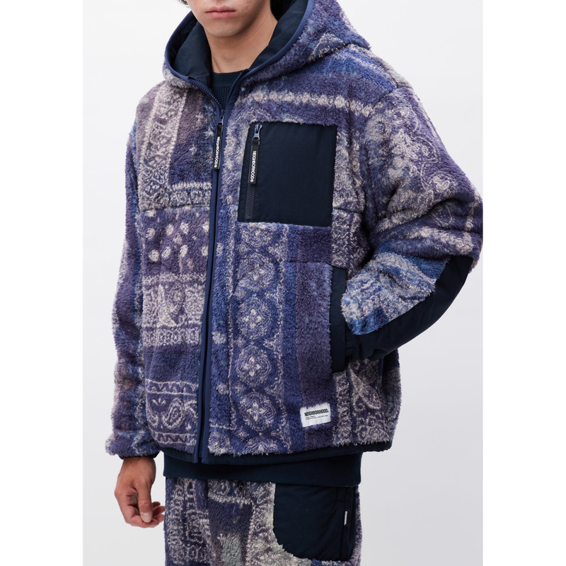 平置き実寸Neighborhood FLEECE JACKET M