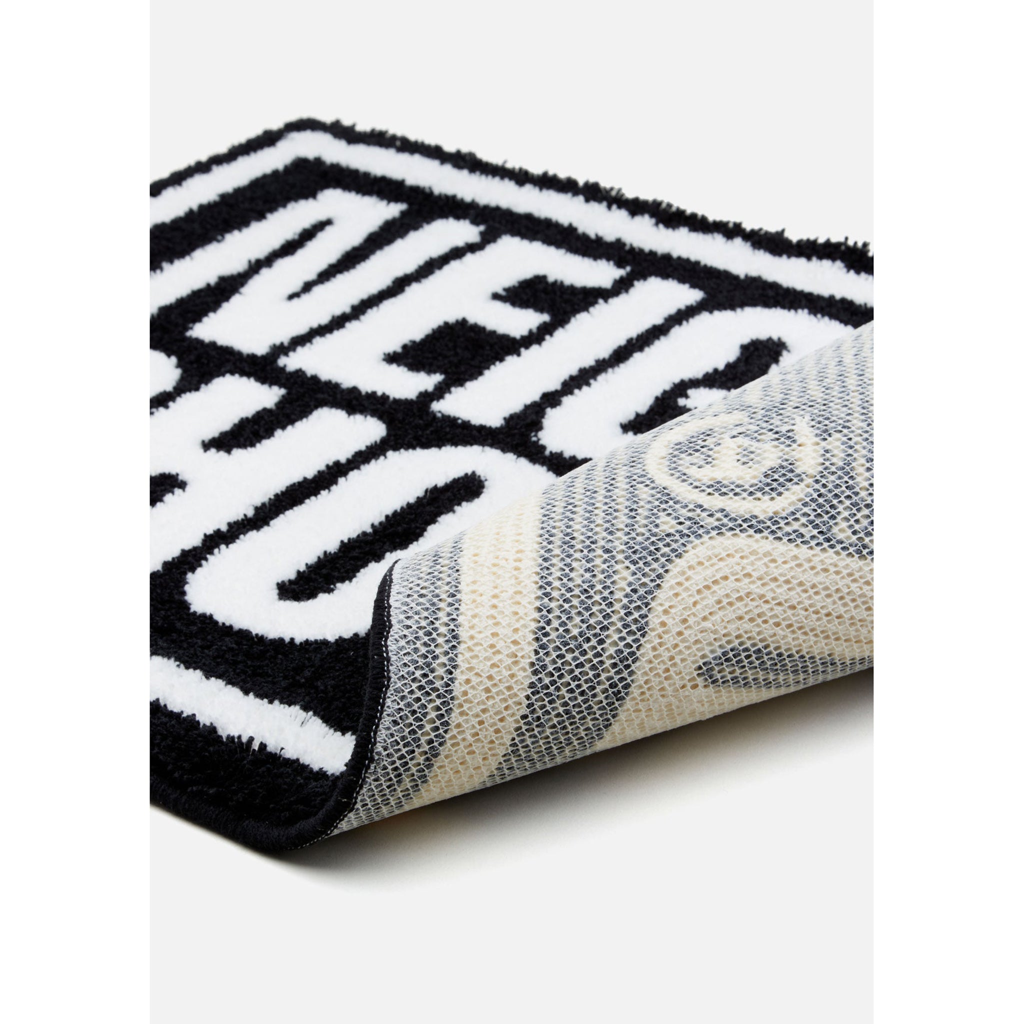 NH X GALLERY 1950 . SQUARE RUG MAT / BLACK | 198201111959 | GR8