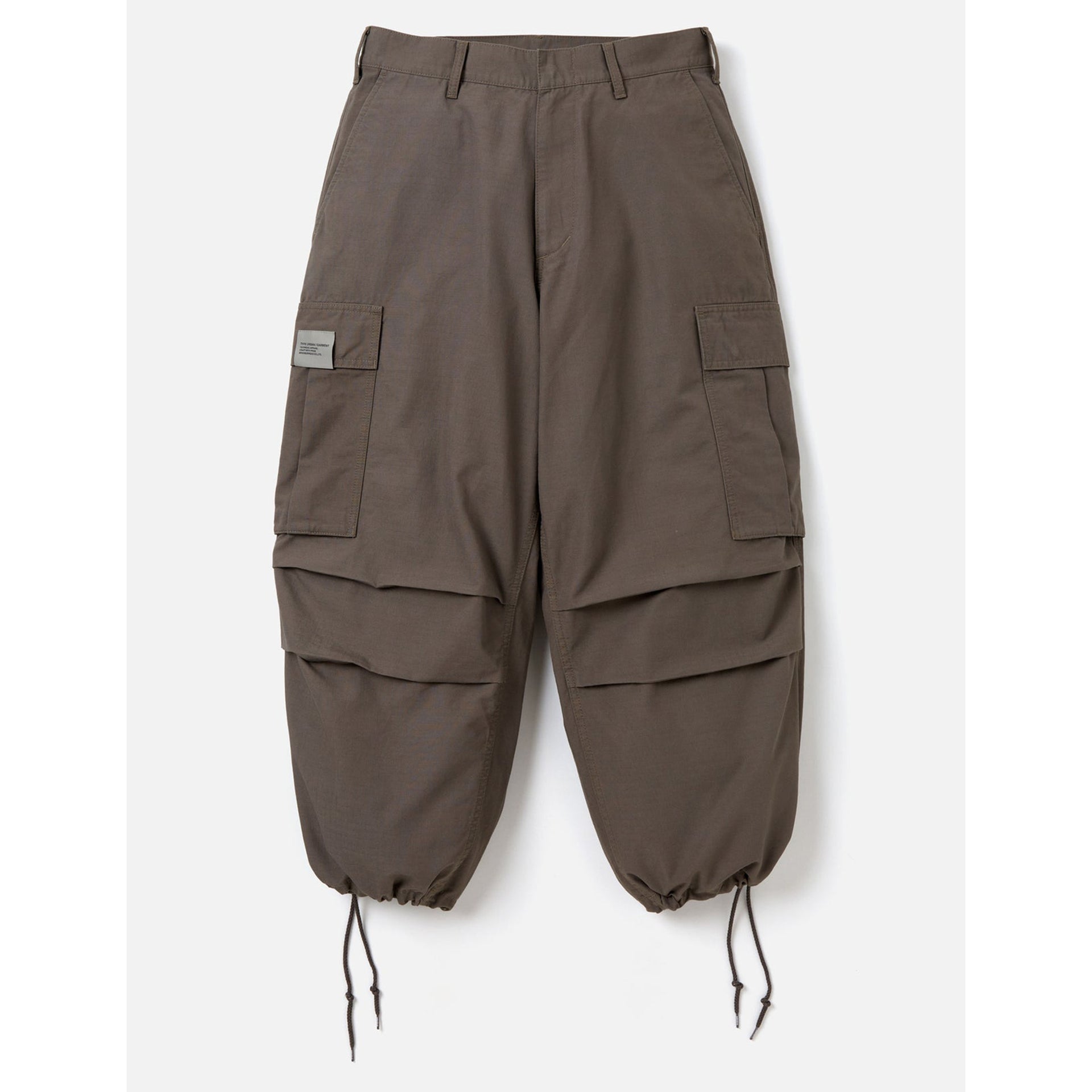 WIDE CARGO PANTS / BROWN