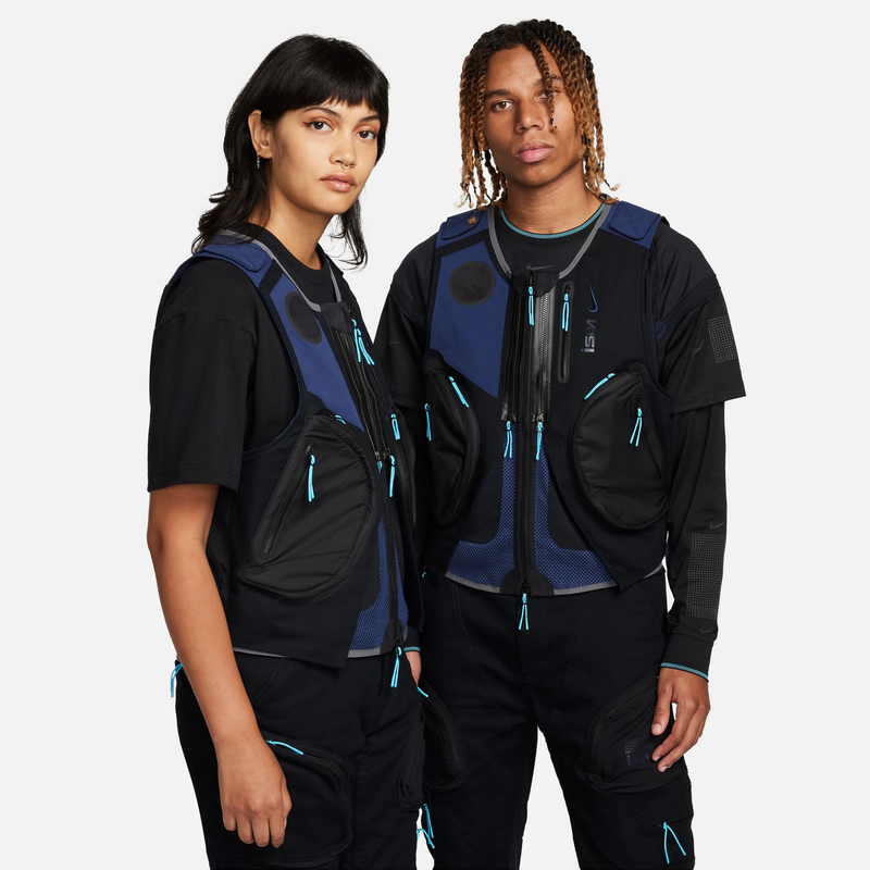 NIKE AS U NRG ISPA VEST 2.0 / 010:BLACK/MIDNIGHT NAVY