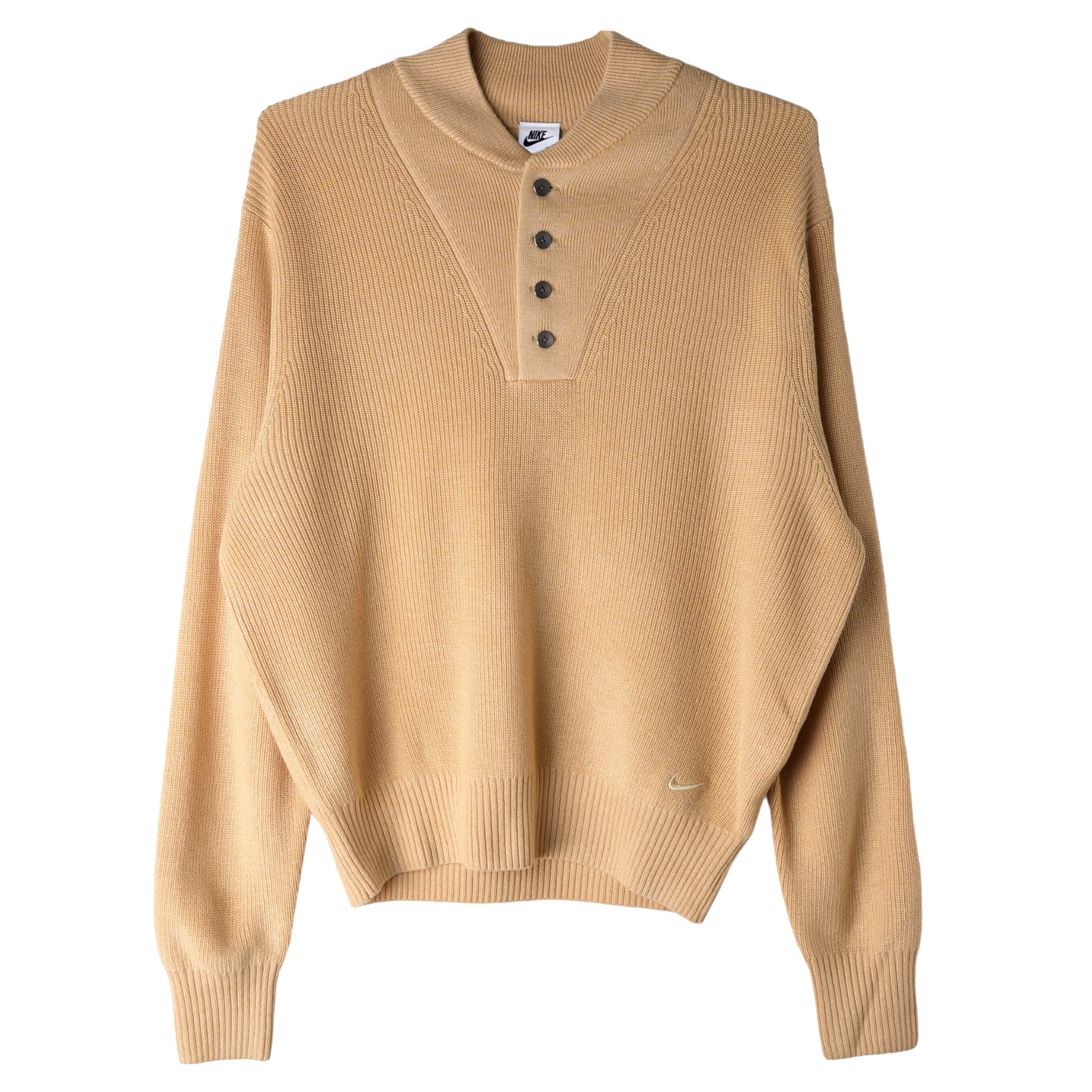 NL MILITARY HENLEY SWEATER / 252:SESAME