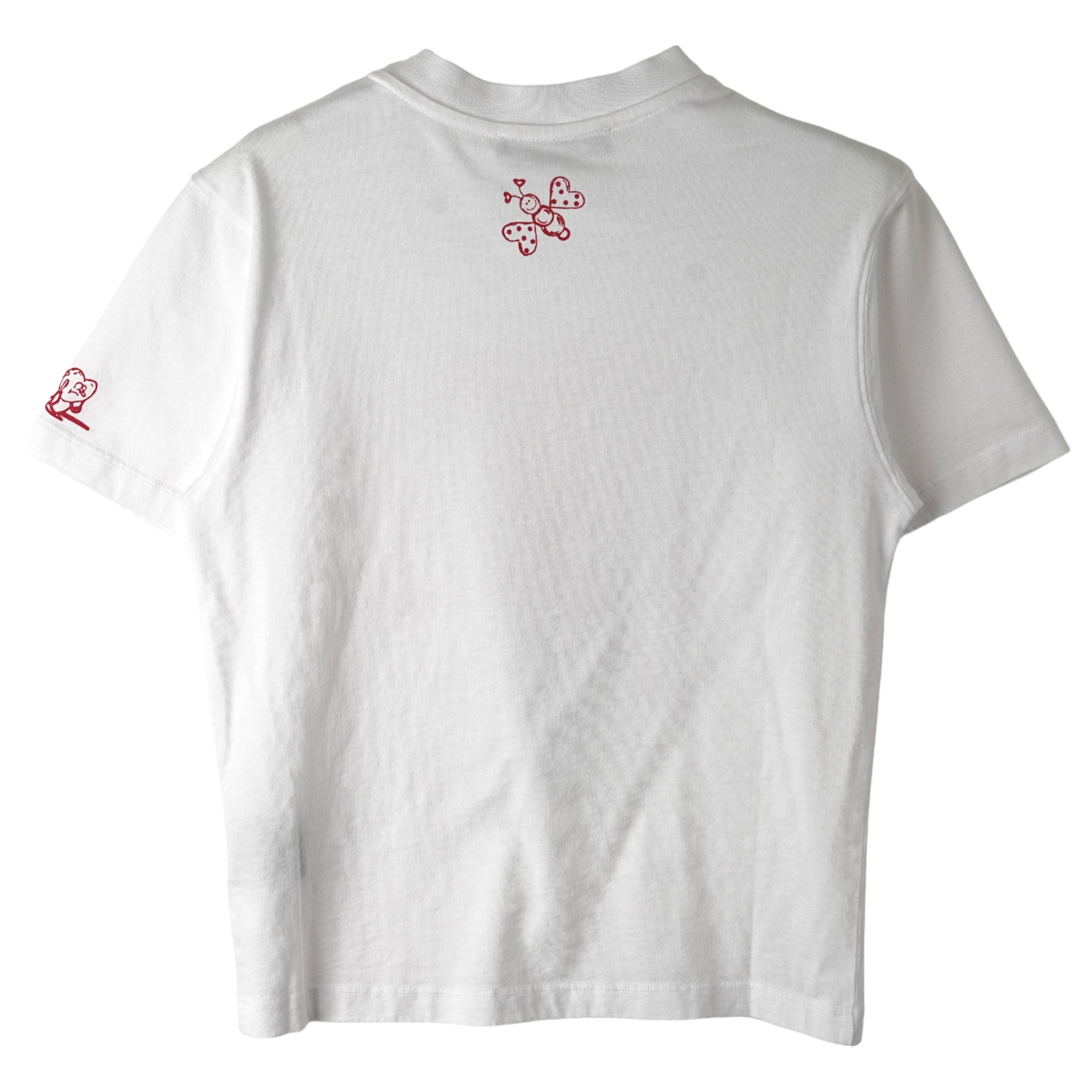 ORGANIC COTTON FITTED T-SHIRT / WHITE