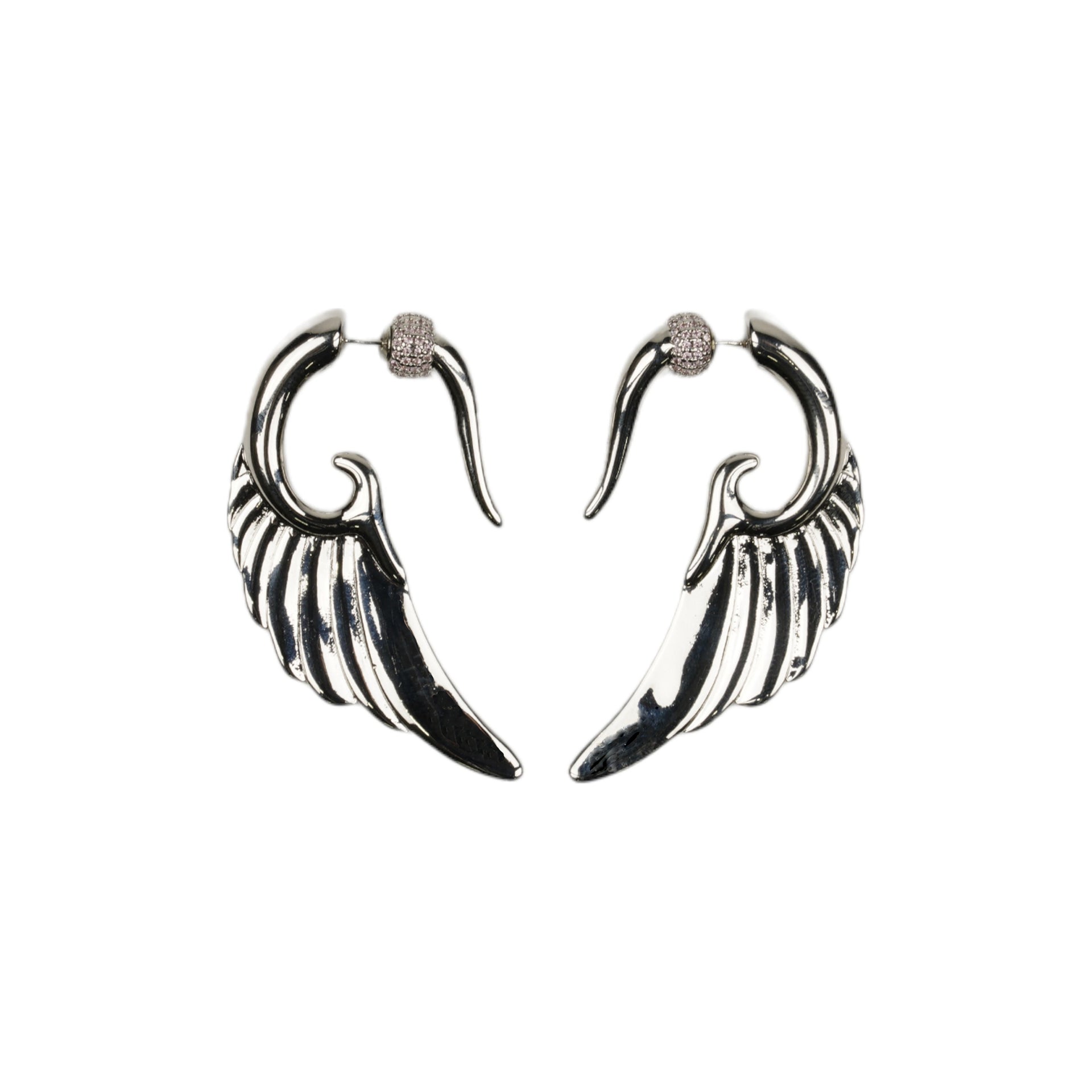 WING EARRING / SILVER