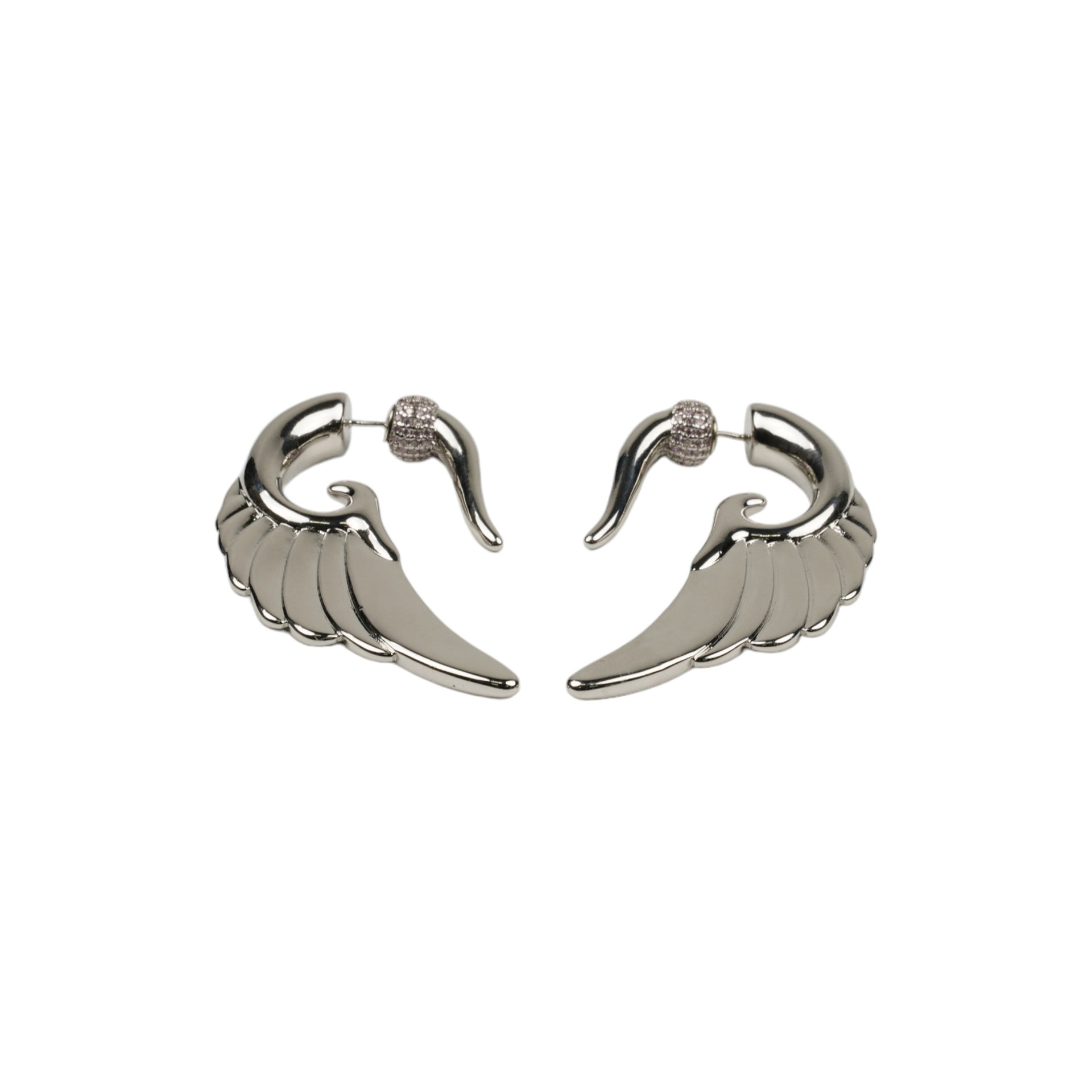 WING EARRING / SILVER