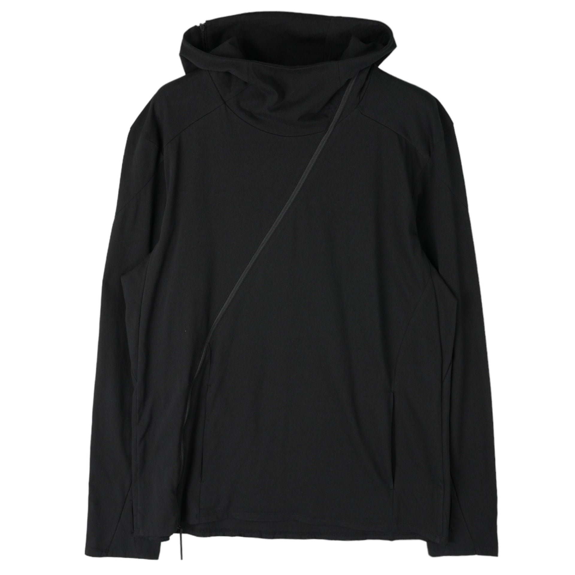 6.0 HOODIE CENTER / BLACK