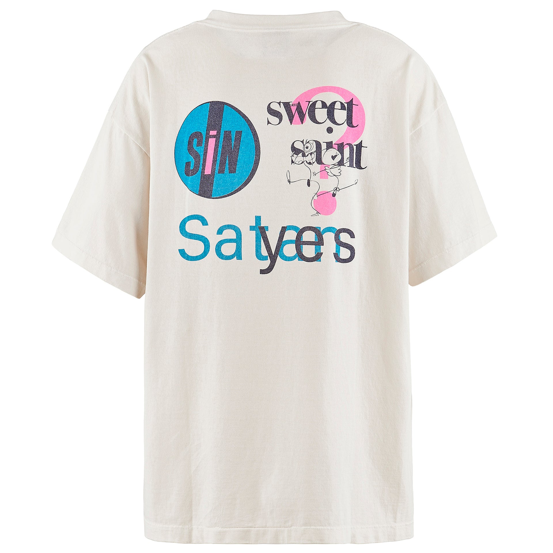 SS TEE/SWEET SAINT / WHITE