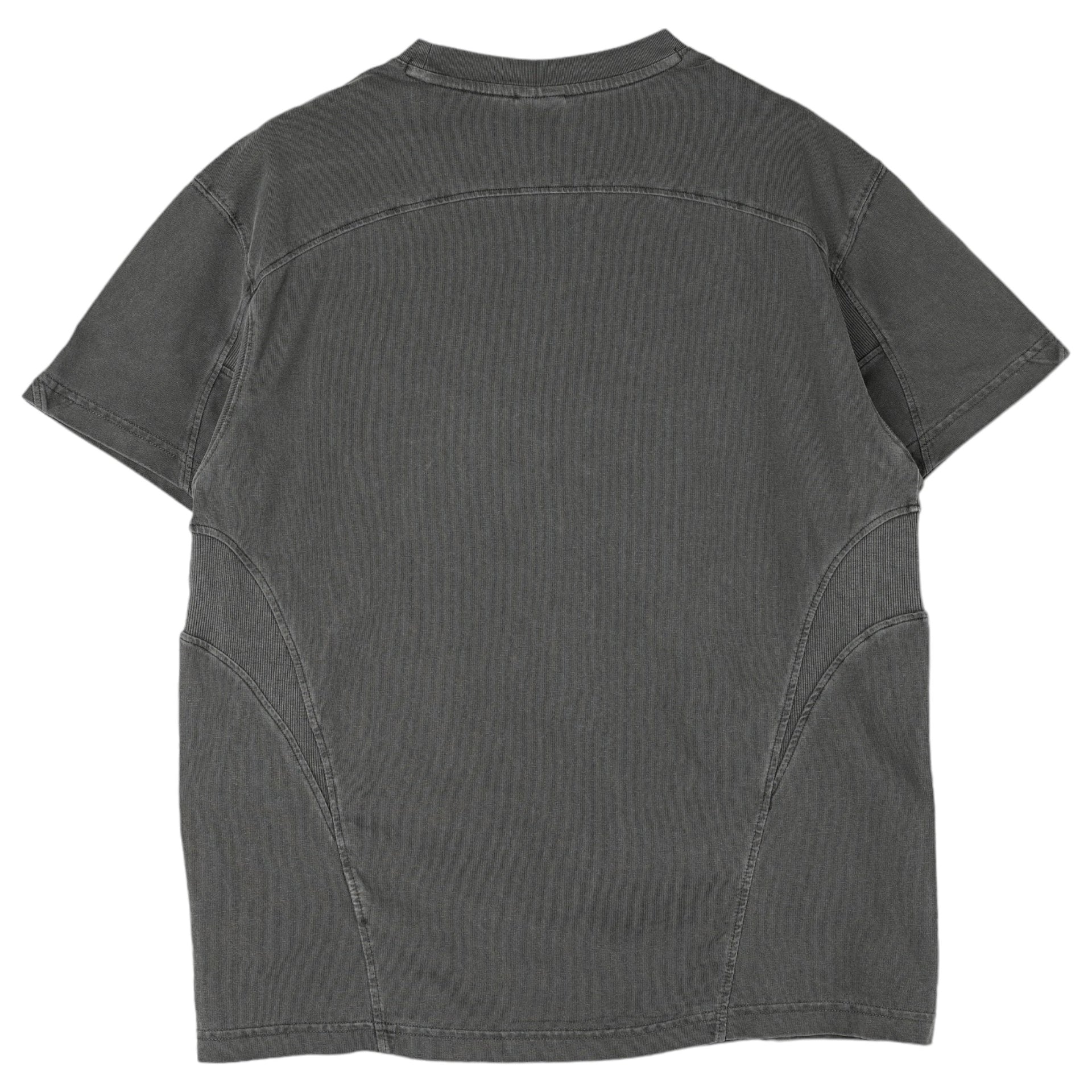 RIB T-SHIRT / CHARCOAL