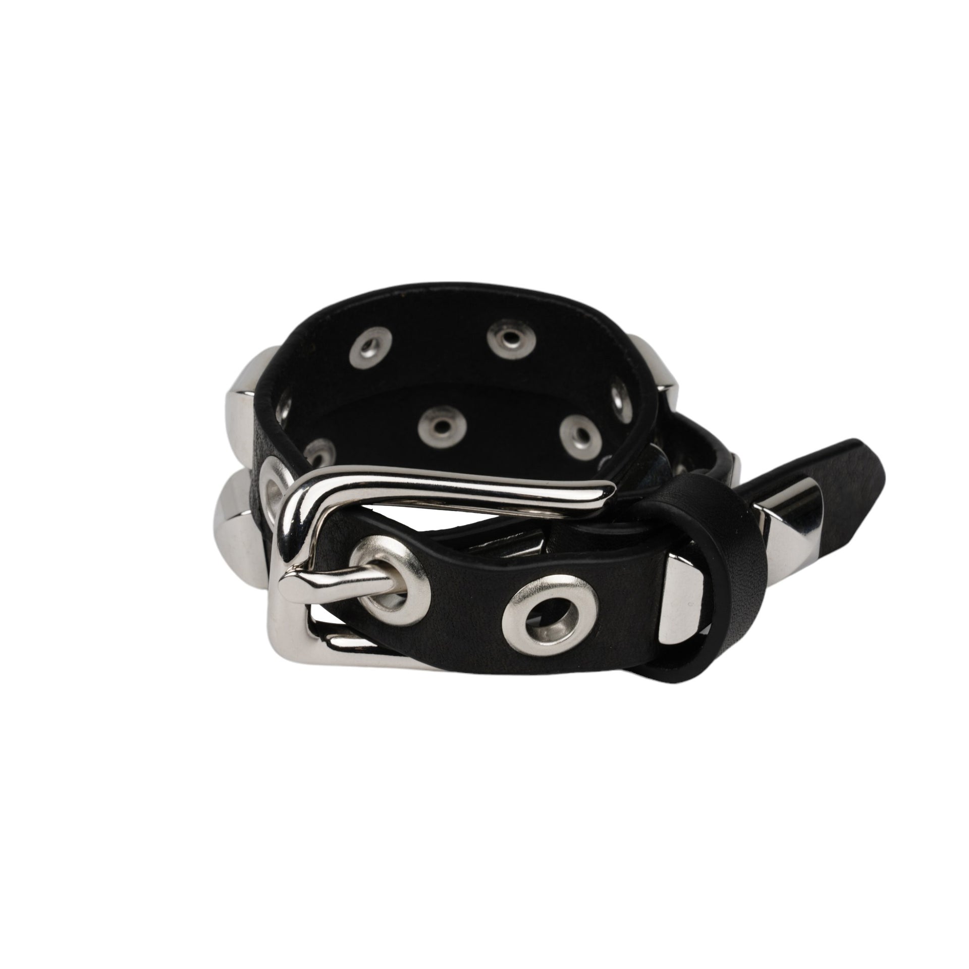 WOMEN STUDDED BRACELET / BLACK