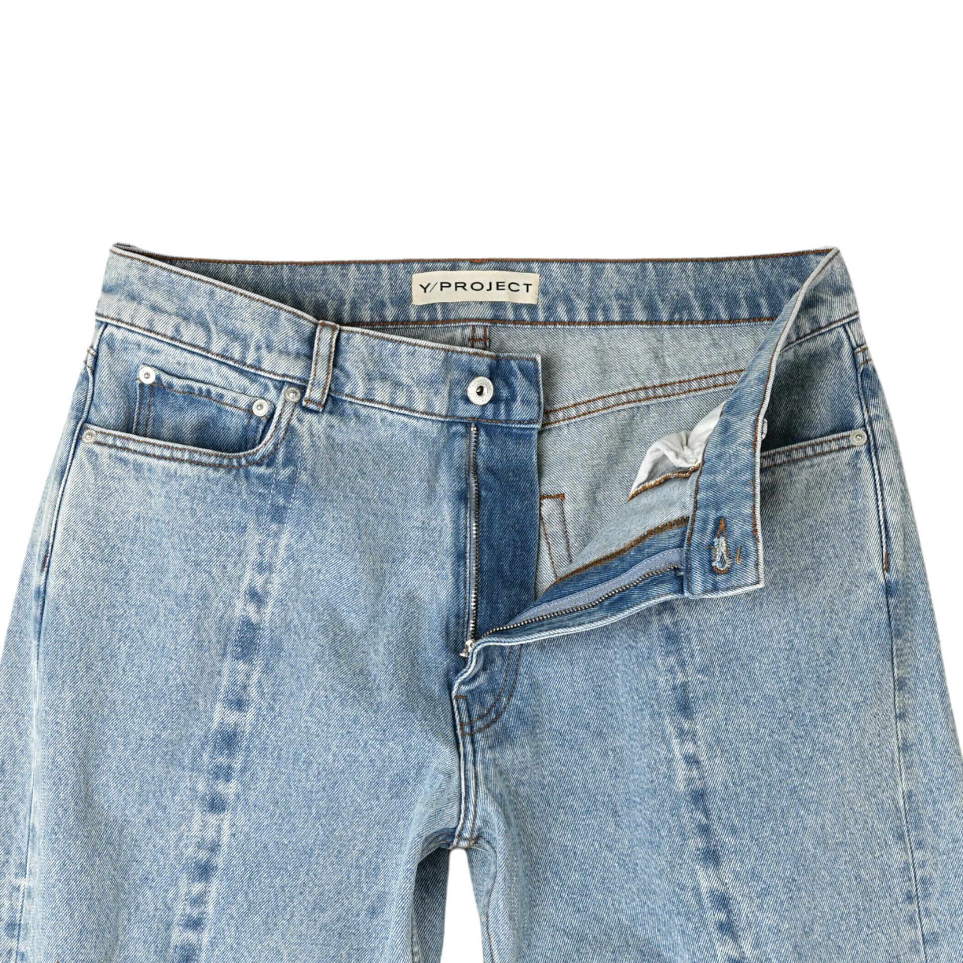 EVERGREEN WIRE JEANS / EVERGREEN ICE BLUE