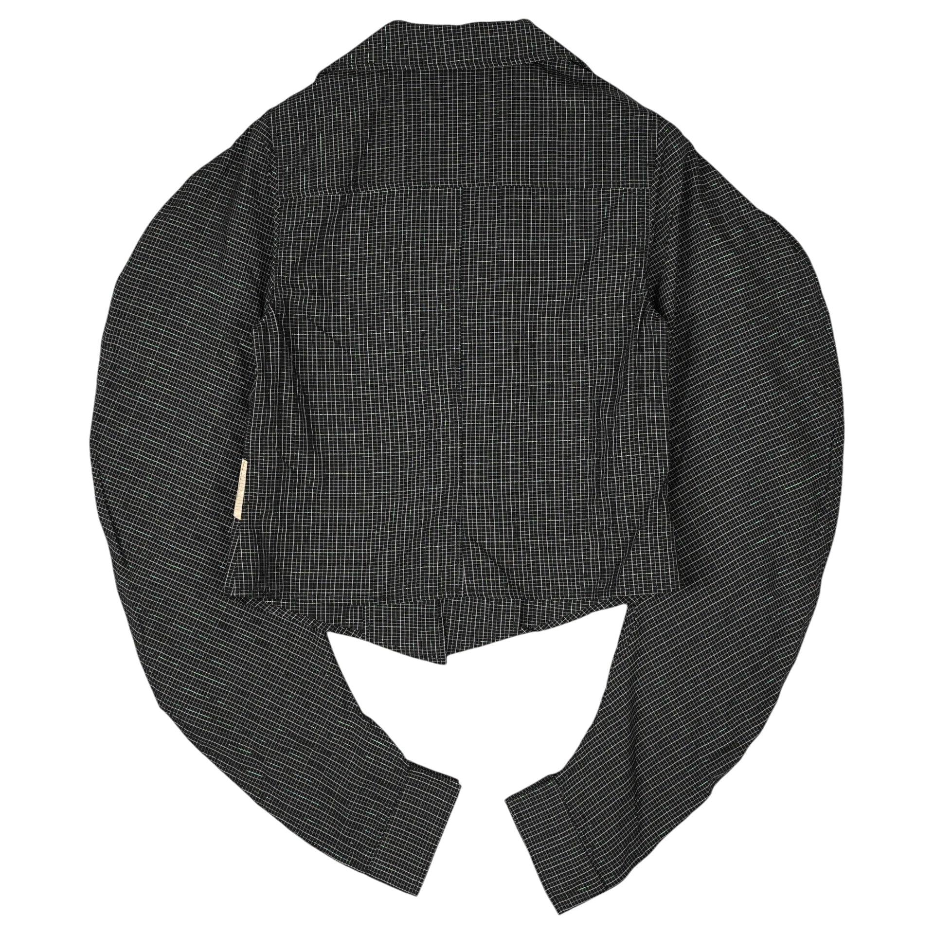 SPIRAL PANEL JACKET / BLACK