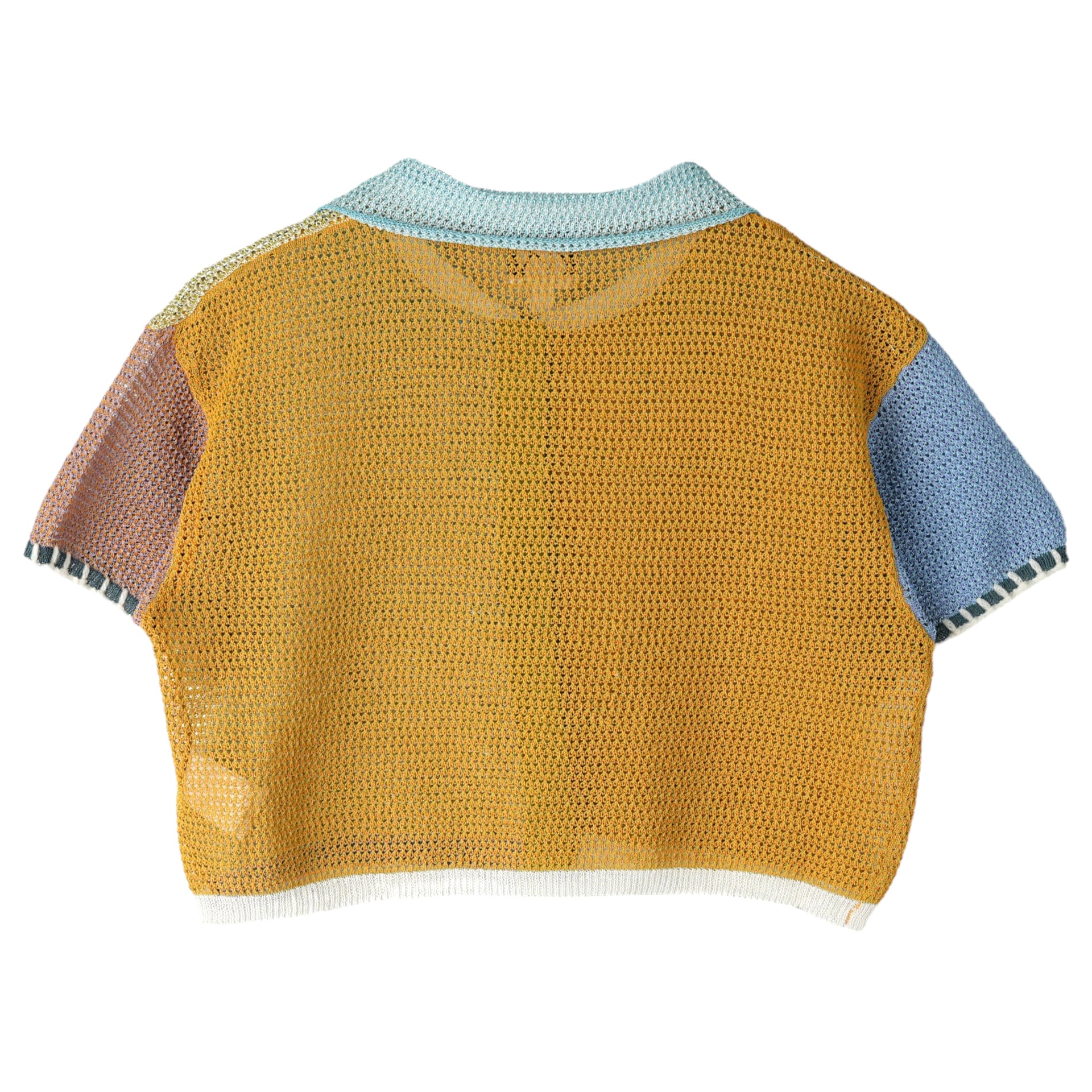 NETTY CROPPED SHIRT / TUMERIC