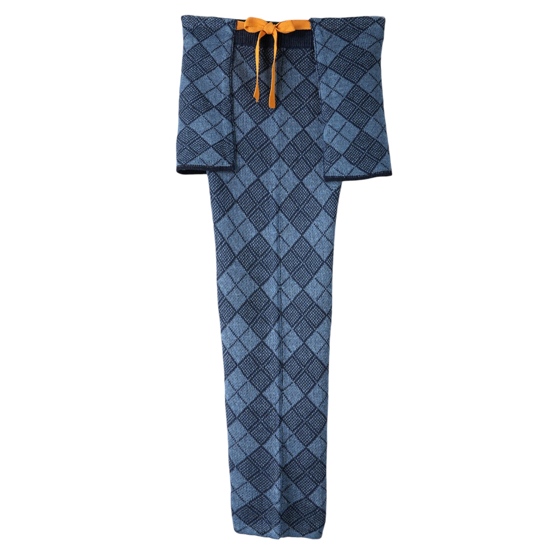 ARGYLE EASY BEACH PANT / INDIGO