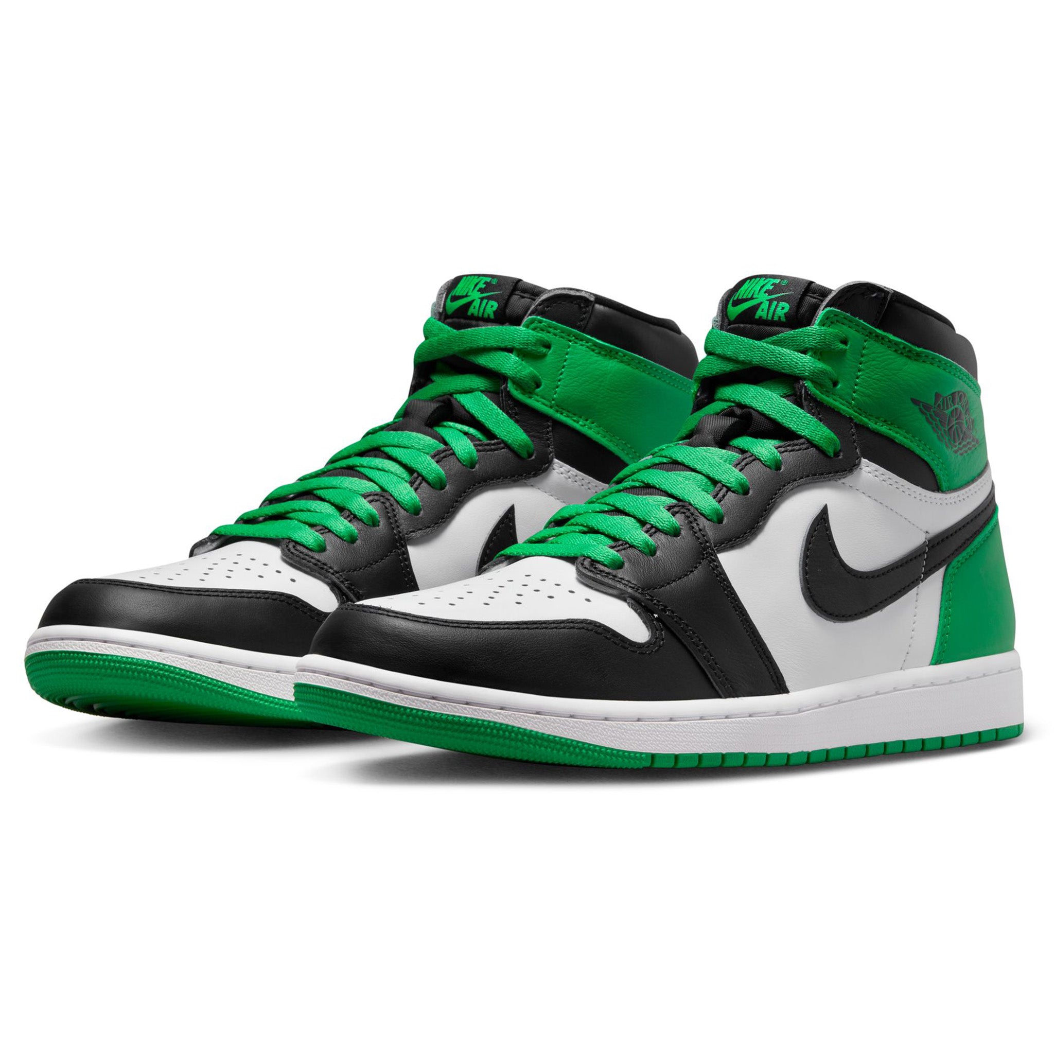 JORDAN 1 RETRO HIGH OG BLACK/LUCKY GREEN