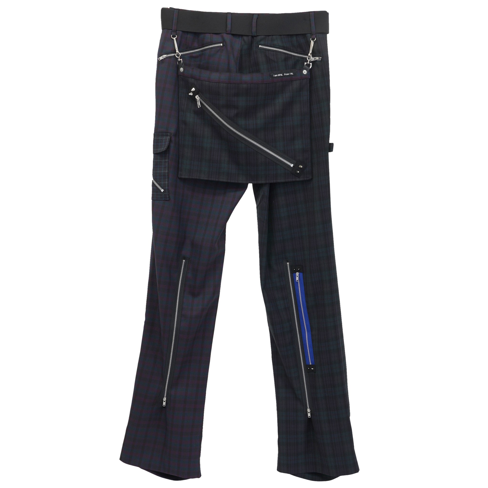 90S BONDAGE CHECK TROUSERS | GR8