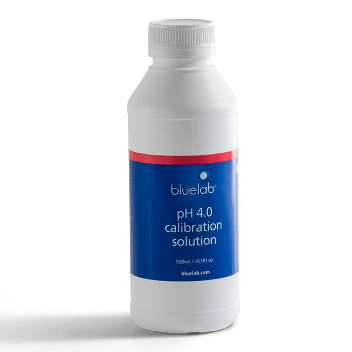 Bluelab pH 4.0 Calibration Solution 500ml - Carton of 6