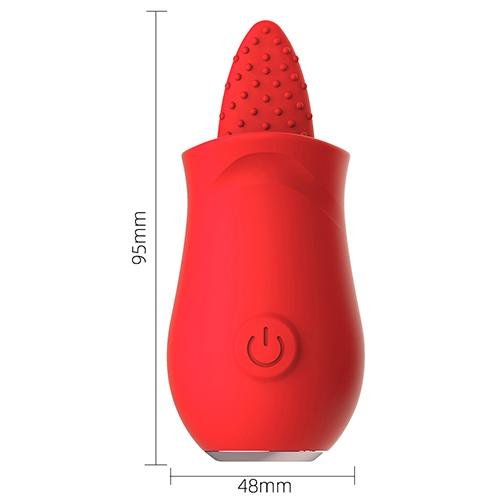 Tina Rose Tongue Vibrator Size