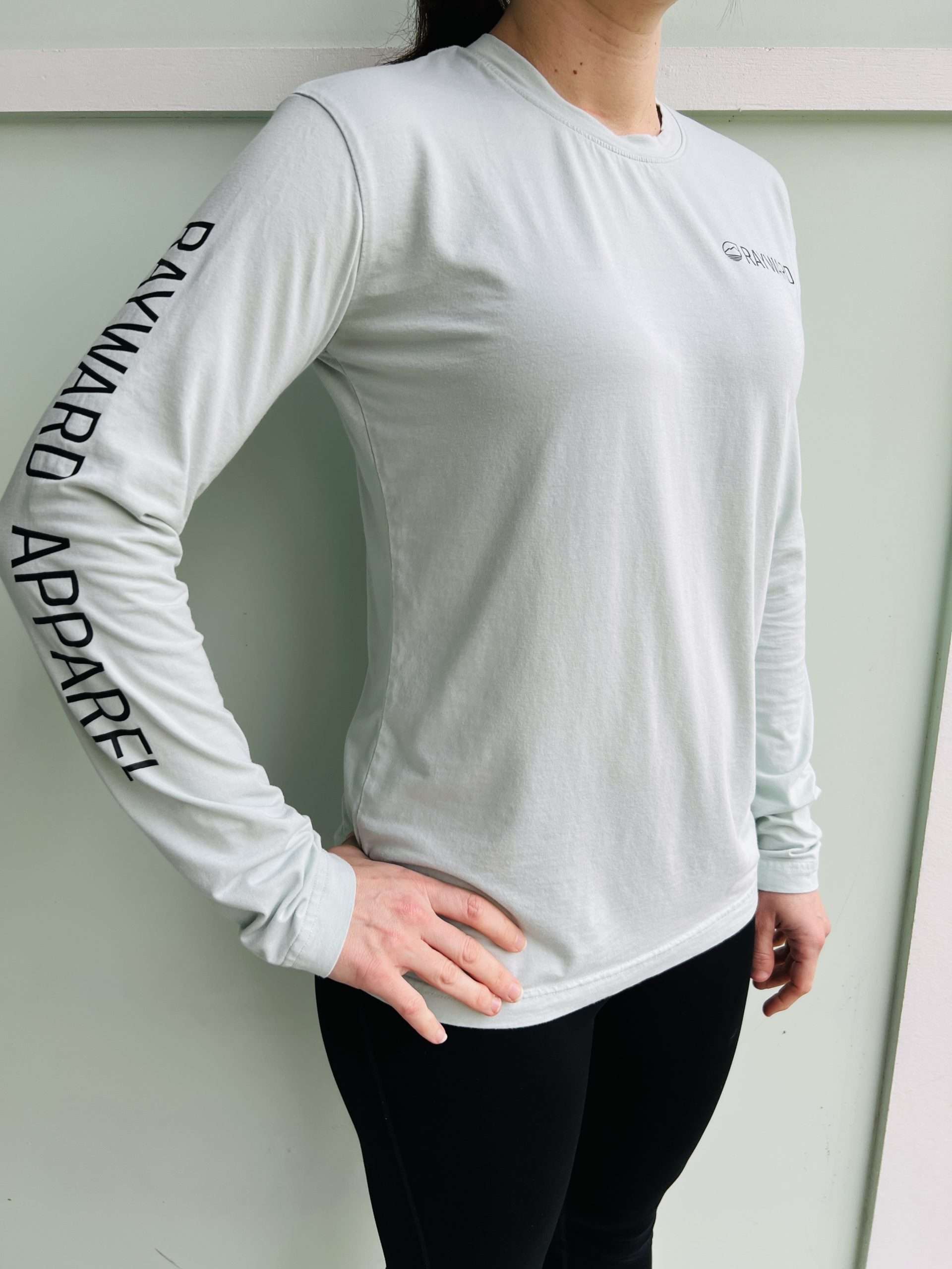 Women's Green Long Sleeve Sun Shirt