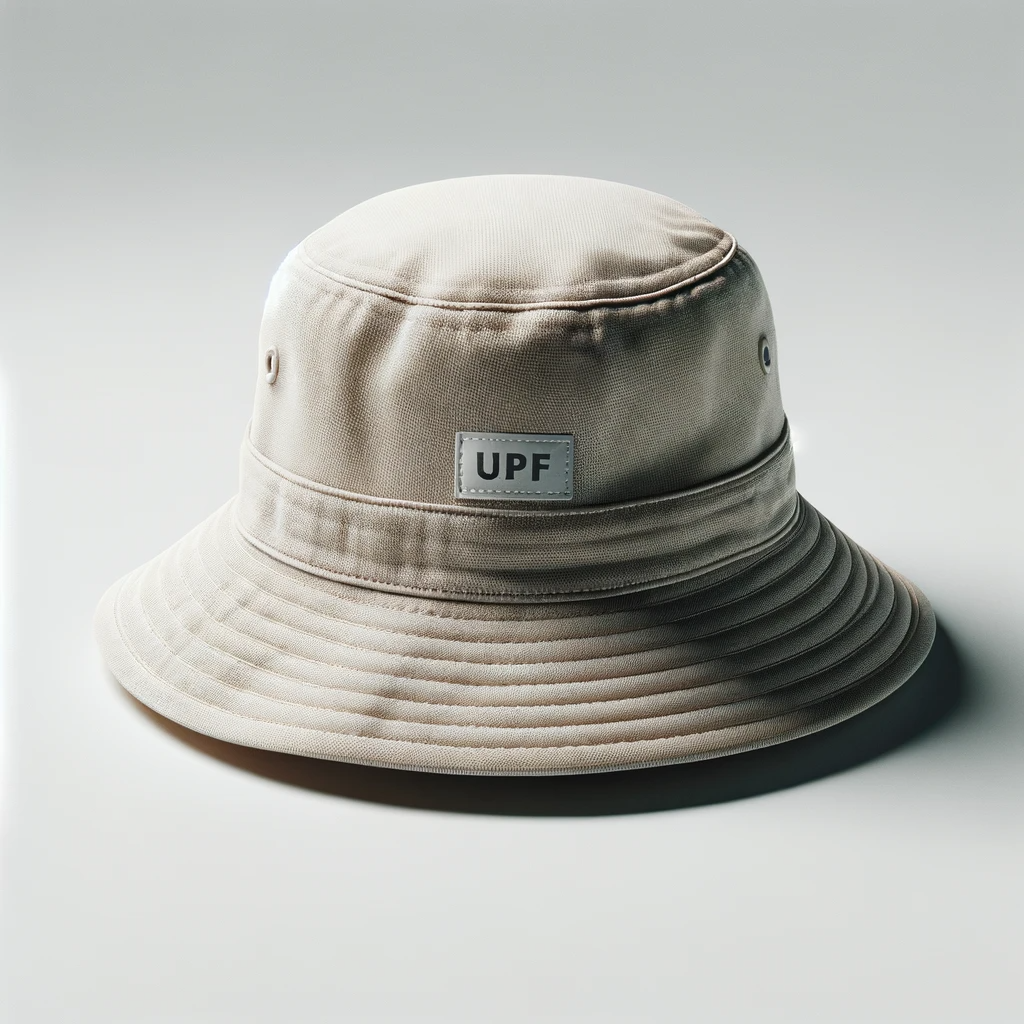 UPF bucket hat for sun protection