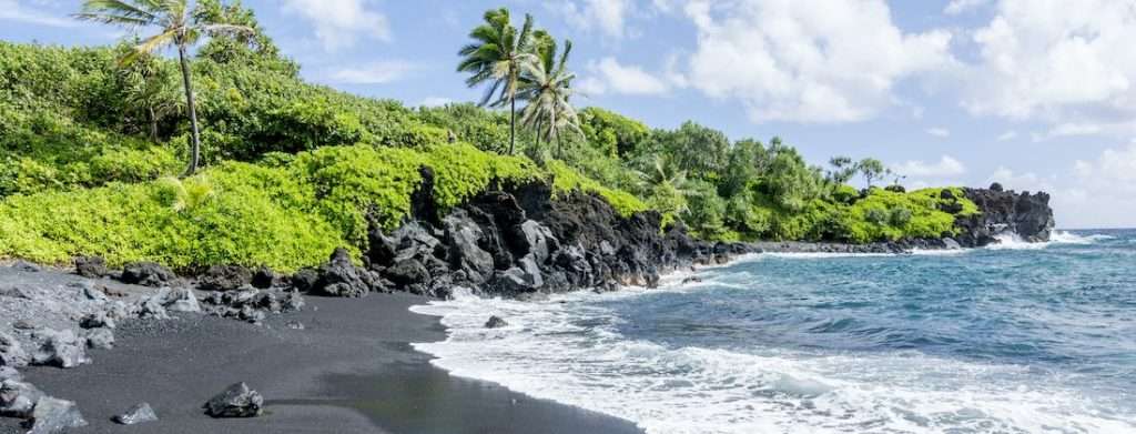 Honokalani Beach in Maui, Hawaii