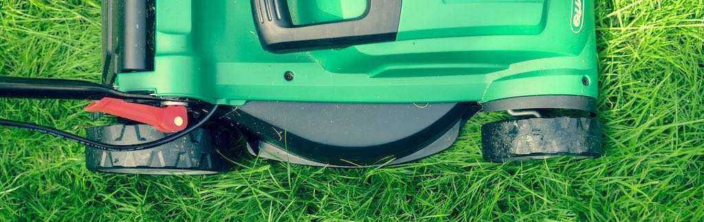 Lawnmower Cutting the Lawn