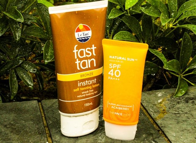 Sunscreen vs UPF 50