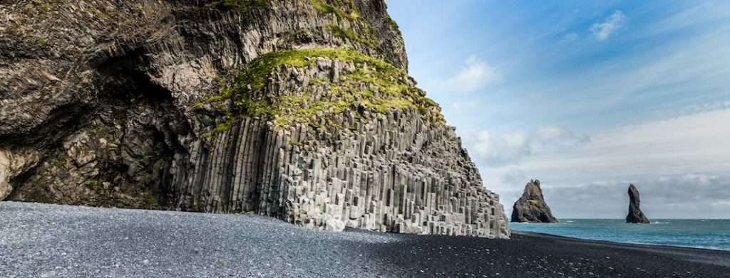 Reynisfjara Beach in Vik, Iceland