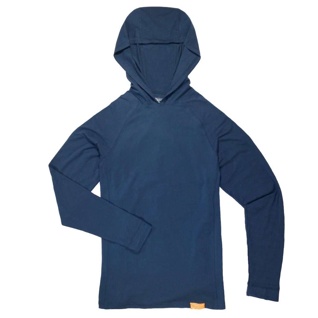 Men's Sun Bound Hooded UPF 50+ Shirt (Tidal Blue)
