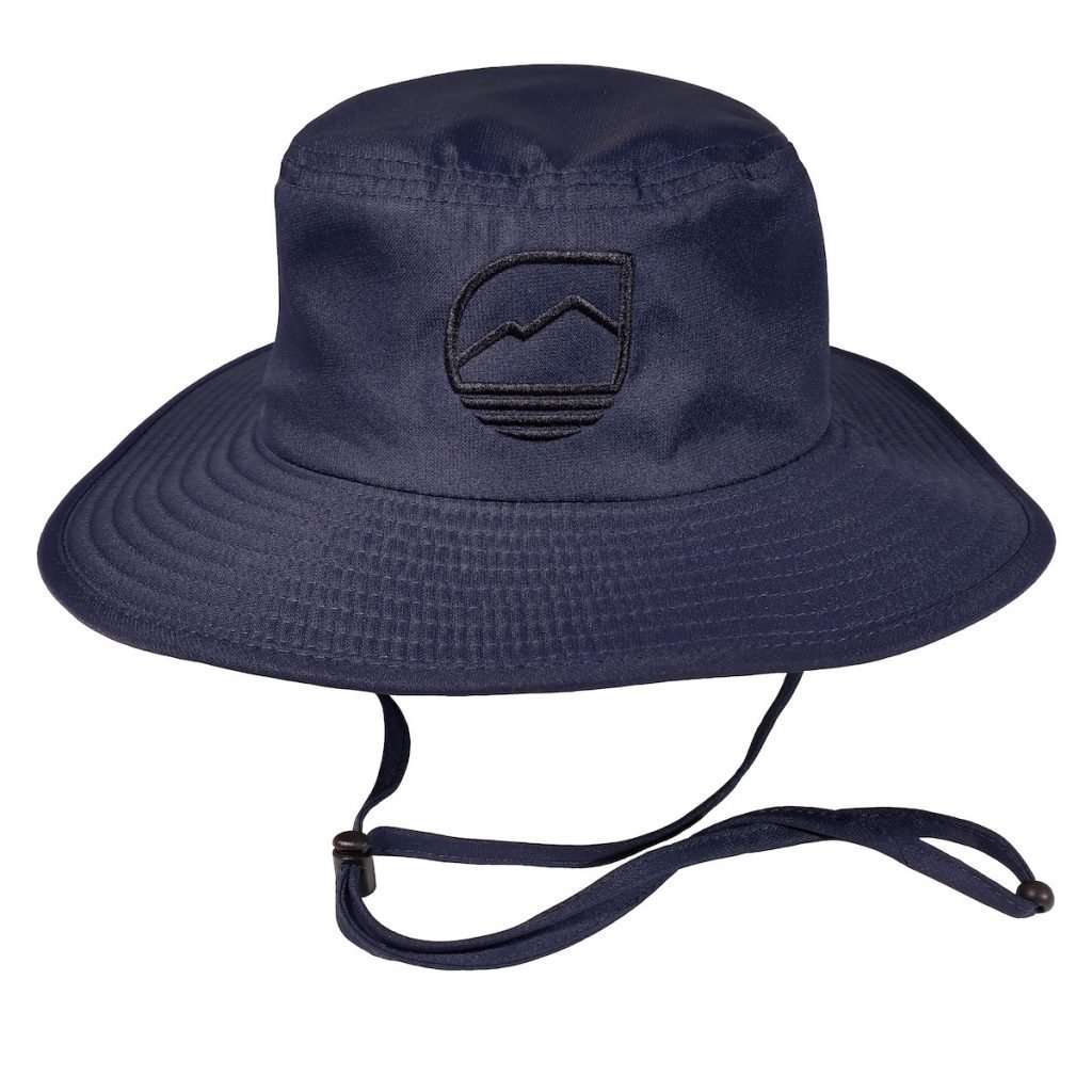 Rayward Apparel's Sun Ops Bucket Hat, Navy Blue