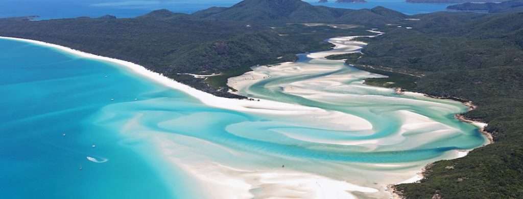 Whitehaven Beach in Queensland, Australia