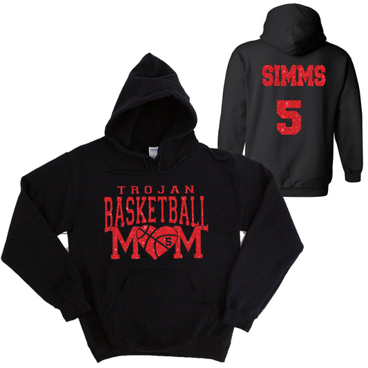 Custom Basketball Sweatshirt Basketball Mom Sweatshirt 