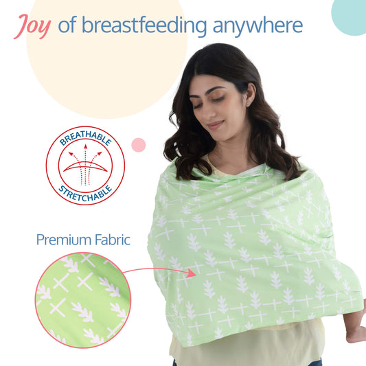  FYCHLAXDP Nursing Cover for Breastfeeding,Full