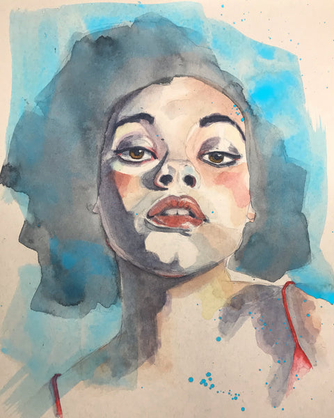 Watercolor painting by Deanna Strachan Wilson