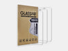 The set of 3 tempered glass screen protectors for the Raz memory phone.